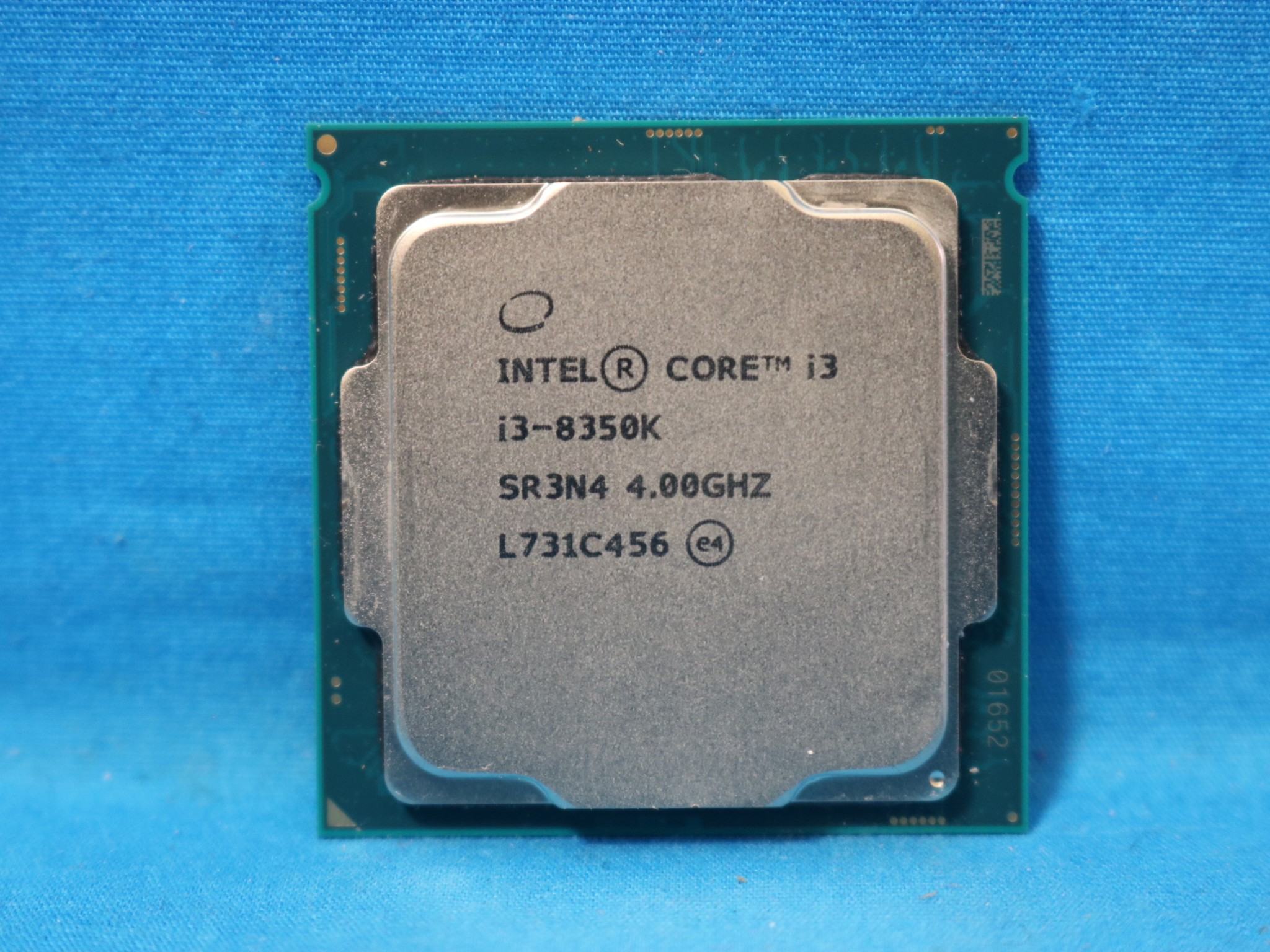 Intel Core i3-8350K 4.00GHz LGA1151/Socket H4 4-C0re 8MB Desktop CPU SR3N4