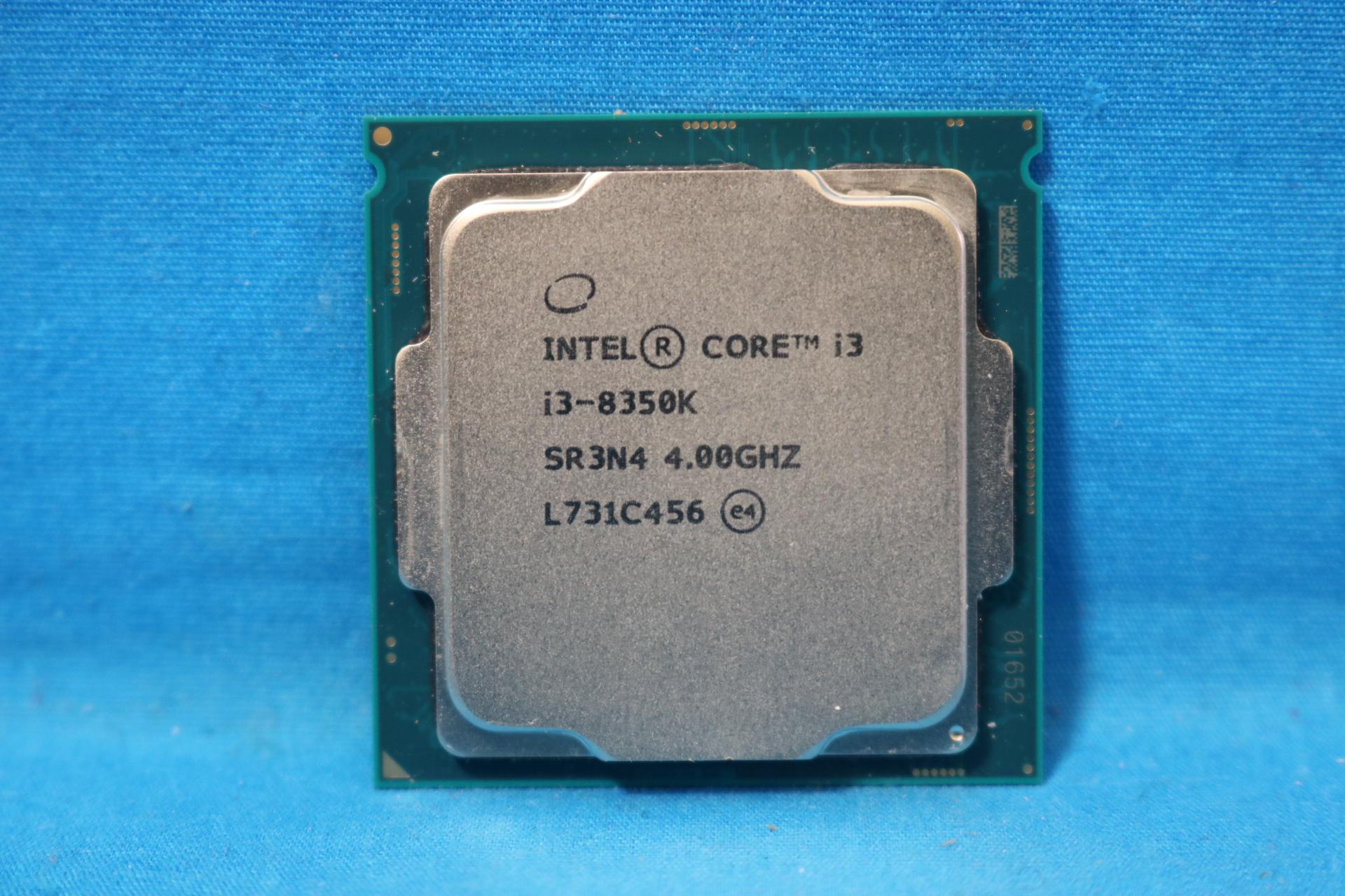 Intel Core i3-8350K 4.00GHz LGA1151/Socket H4 4-C0re 8MB Desktop CPU SR3N4
