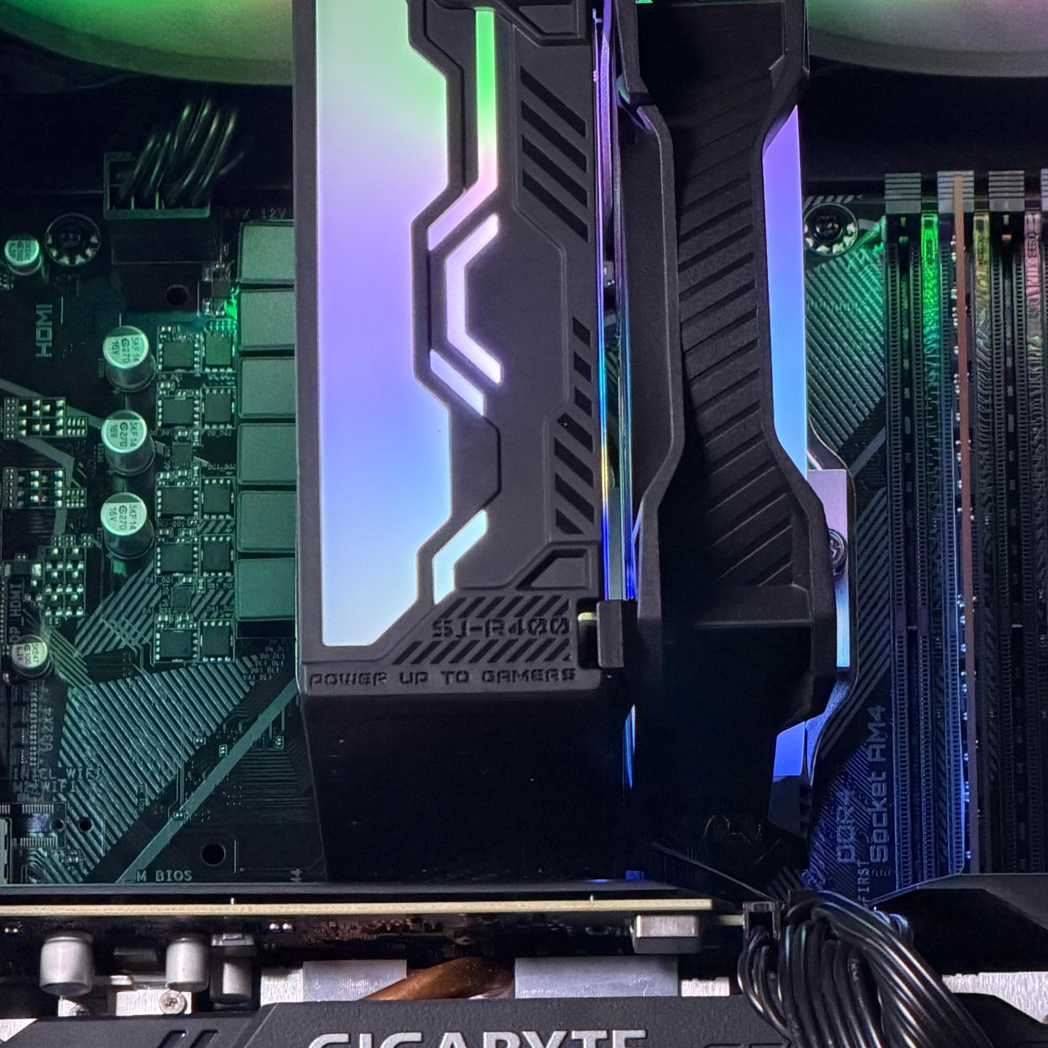 ⚪RGB Gaming Pc + Mousepad|GTX 1660ti Ryzen 5 2600⚪