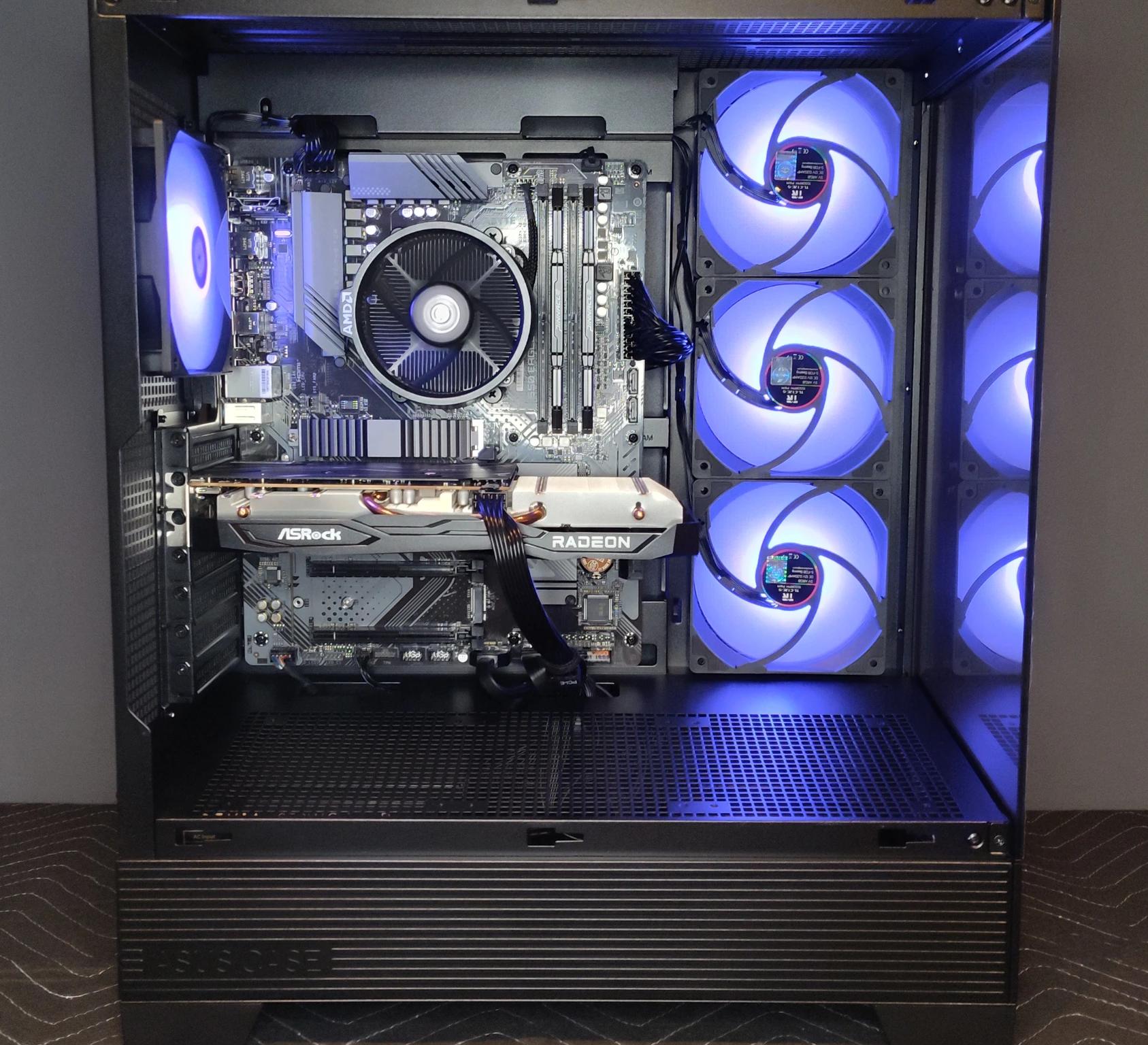 Solid 1080p | Entry 1440p | Ryzen 5 5500 | RX 6600 | 1TB Storage | 16GB 3200Mhz Ram | WiFi6