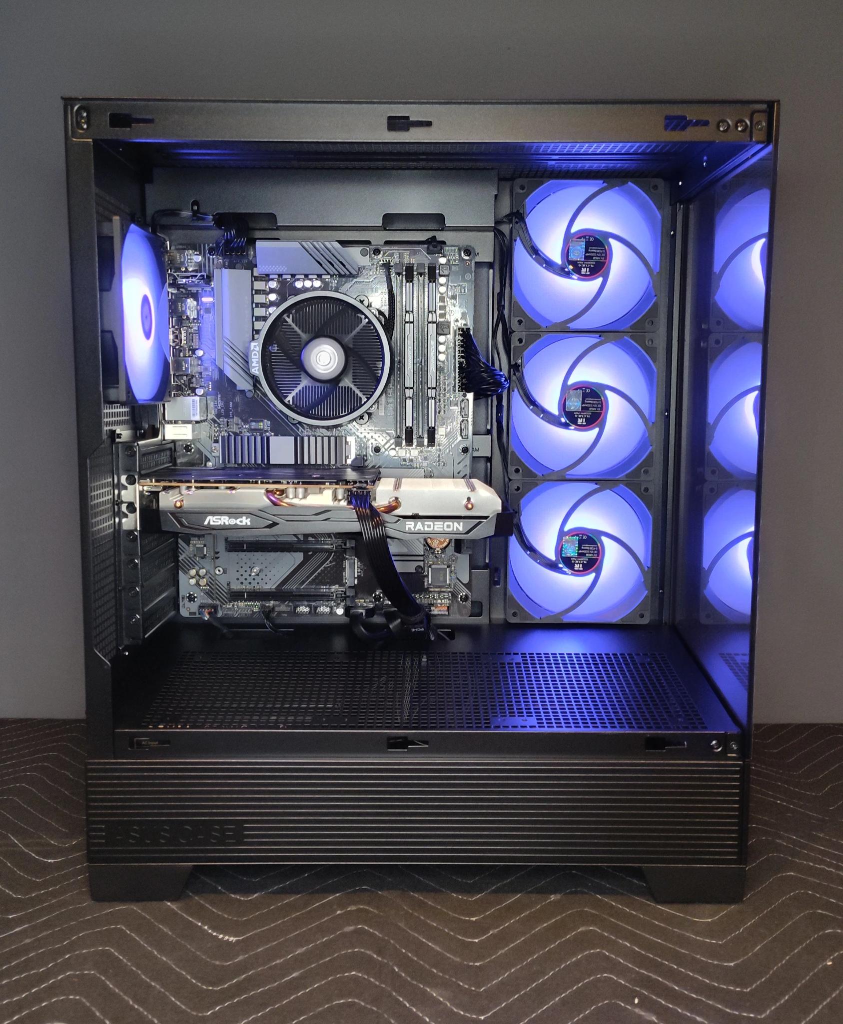 Solid 1080p | Entry 1440p | Ryzen 5 5500 | RX 6600 | 1TB Storage | 16GB 3200Mhz Ram | WiFi6