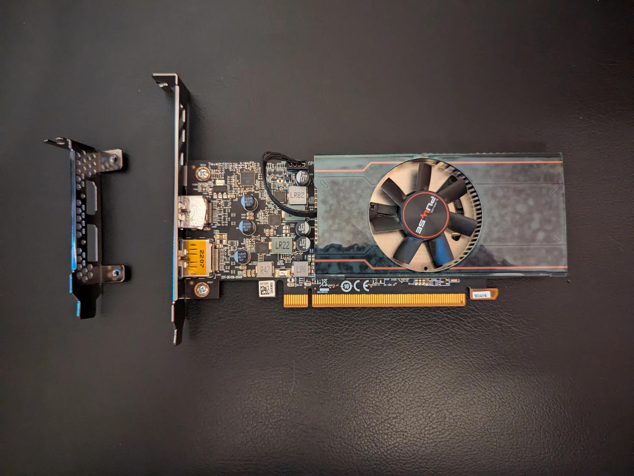 AMD RX 6400 low profile - 4gb