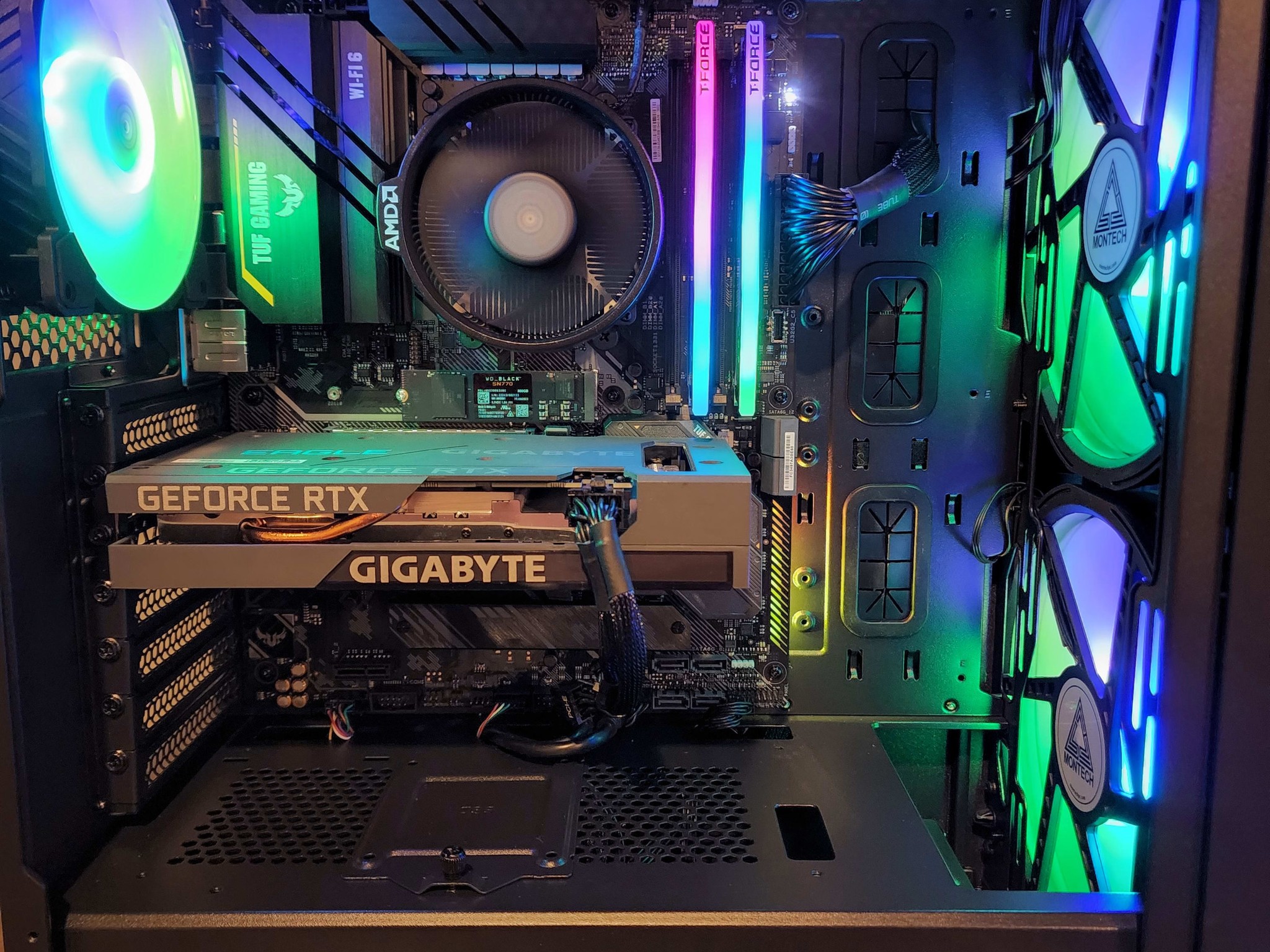 RTX 3050 / Ryzen 5 5600 - Custom Gaming Computer