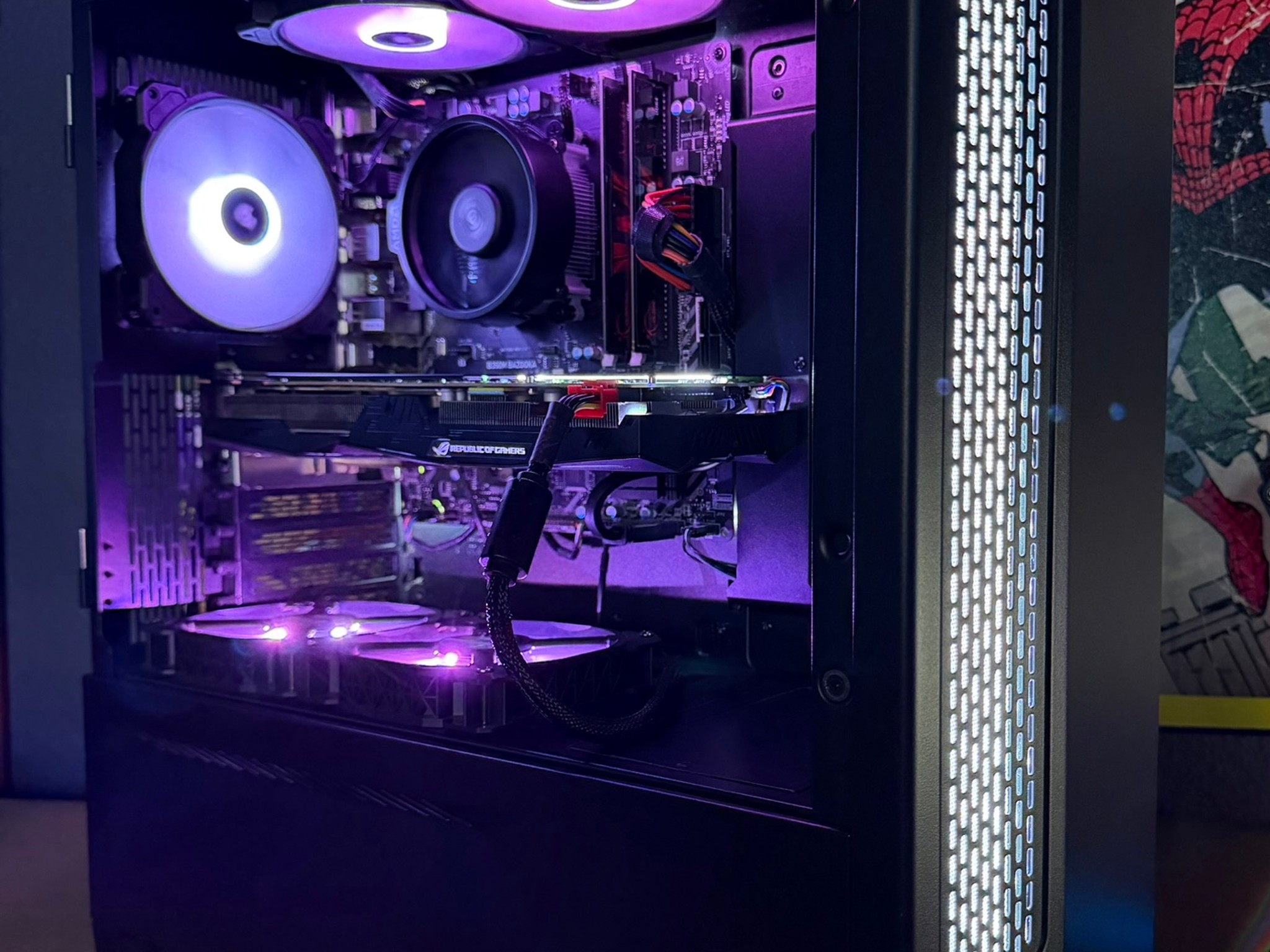 1080p Gaming PC Ryzen 5 2600X | STRIX GTX 1070 | 1 TB SSD | WIFI