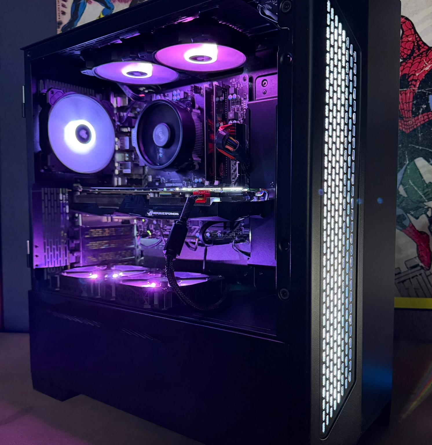 1080p Gaming PC Ryzen 5 2600X | STRIX GTX 1070 | 1 TB SSD | WIFI