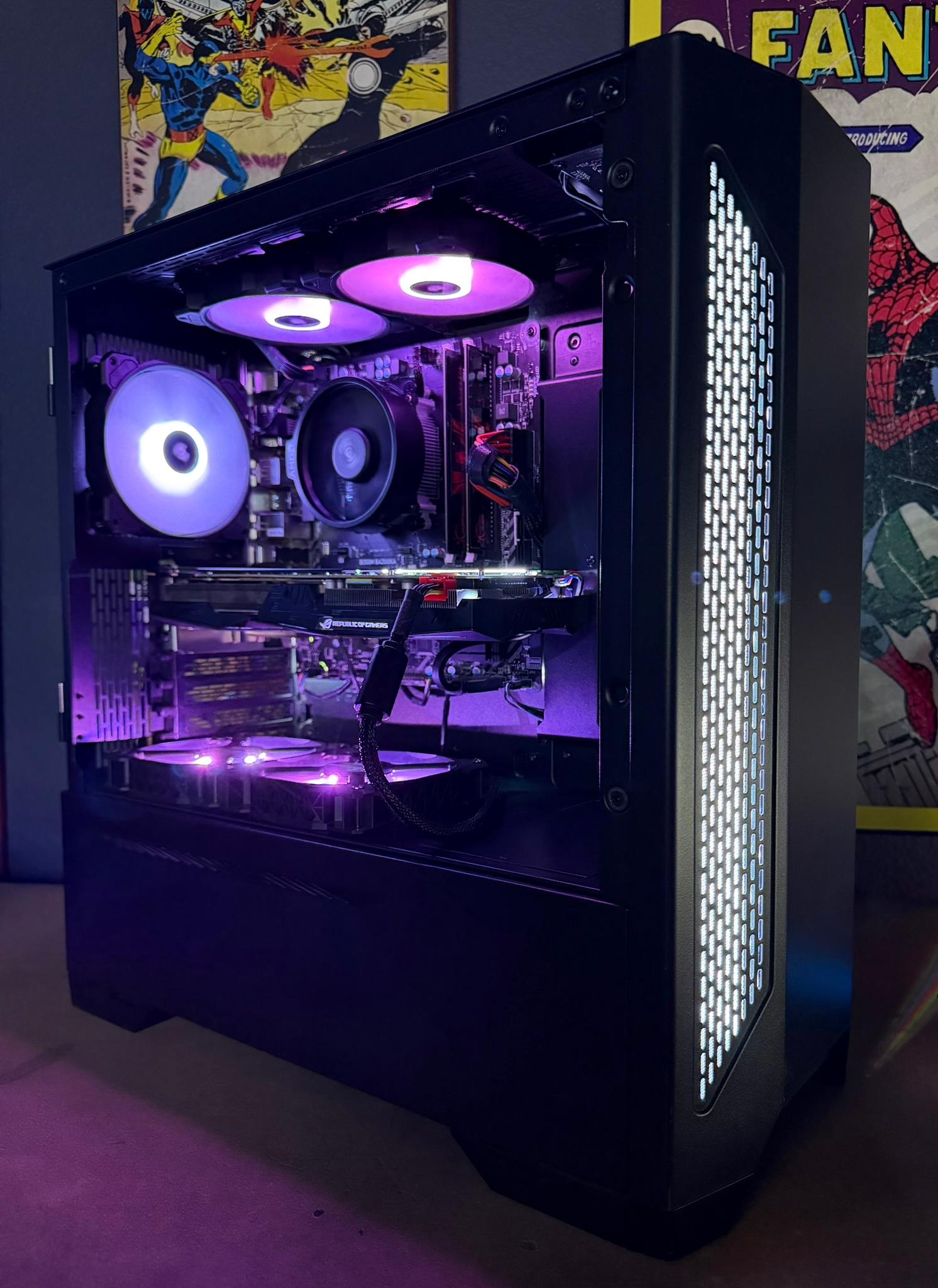 1080p Gaming PC Ryzen 5 2600X | STRIX GTX 1070 | 1 TB SSD | WIFI