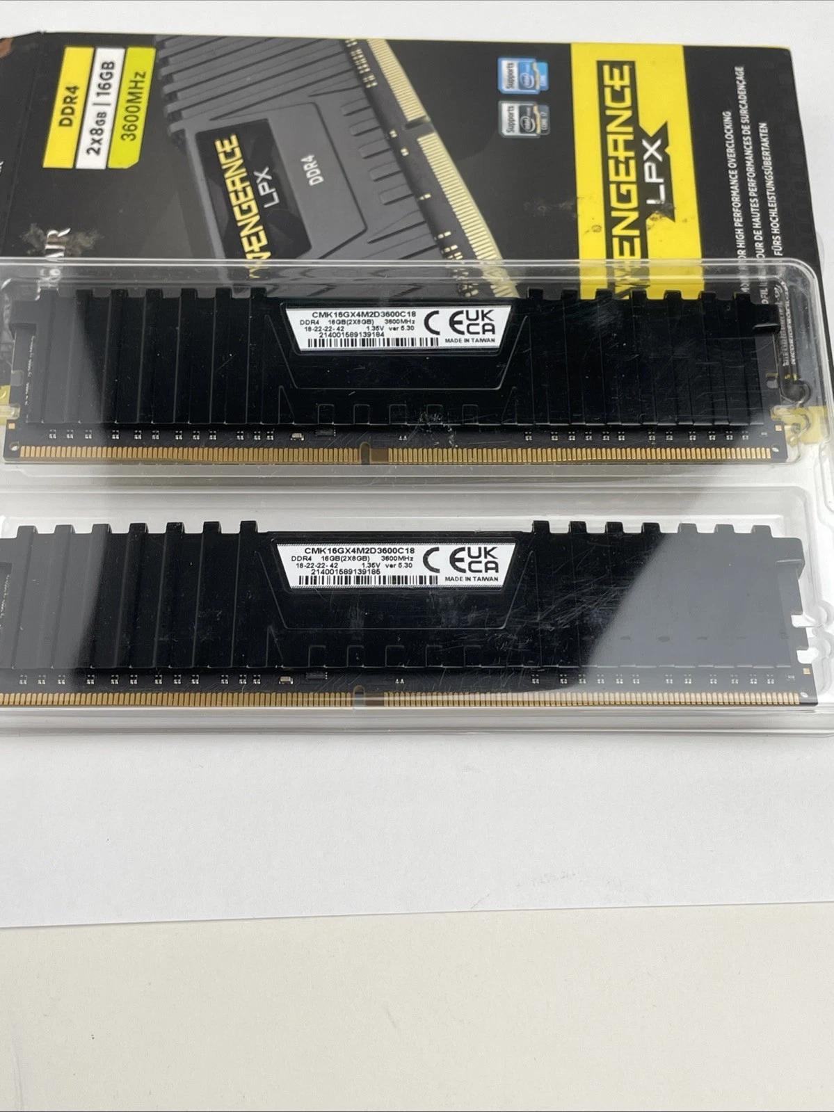 Corsair CMK16GX4M2D3600C18 Vengeance LPX Airflow 16GB 2x8GB DDR4 3600 MHz