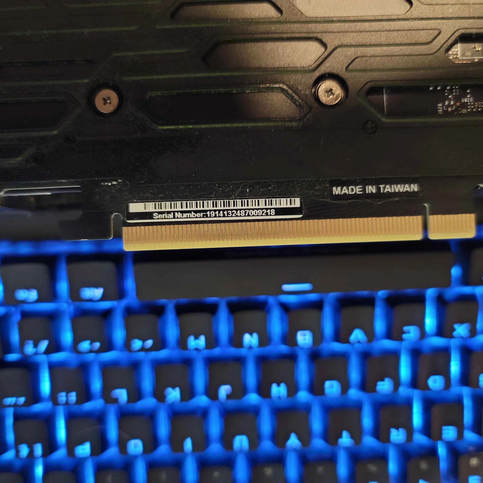 Used but good, was used for gaming, with orignal box but no sleeve. Works Great!