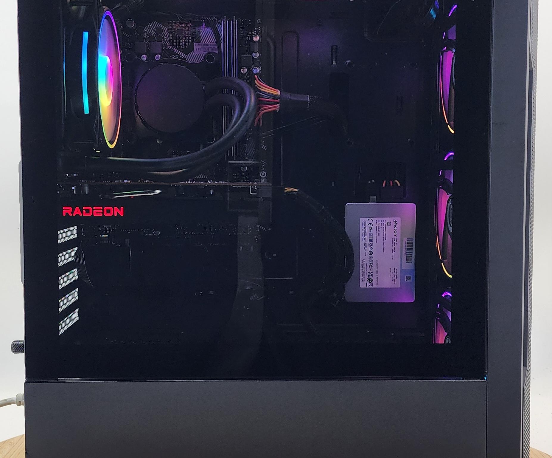 Gaming PC i5-10400 16GB RAM 1TB SSD RX 6500 XT 8GB Windows 11 Computer