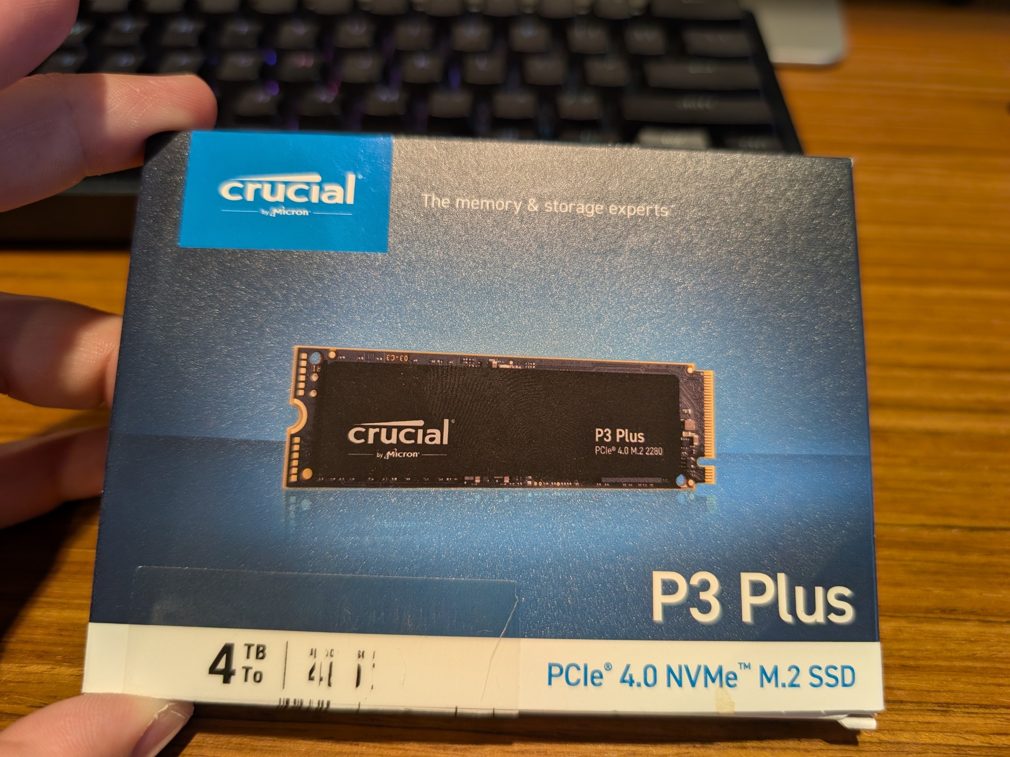 Crucial P3 Plus 4TB