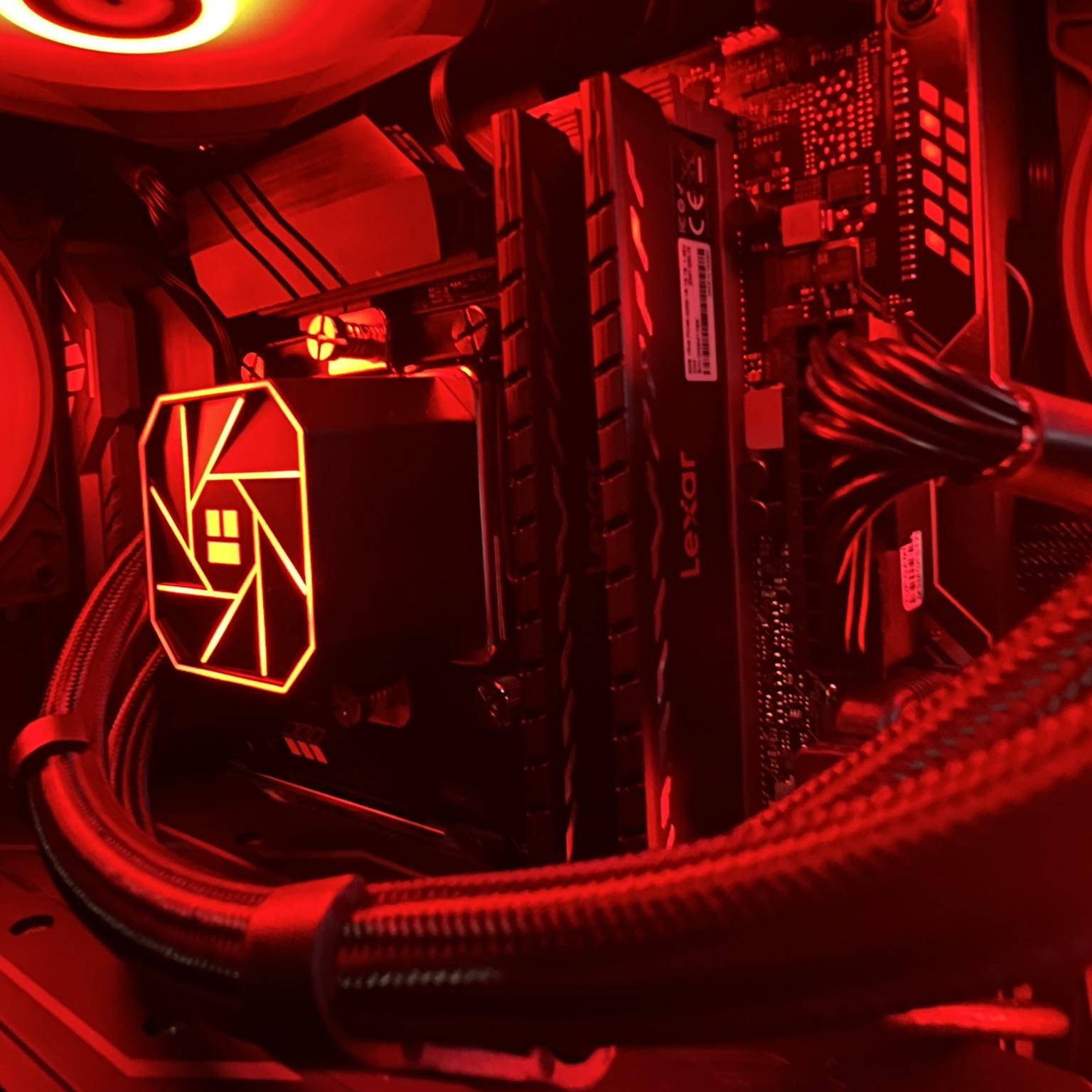 🔥⚔️⬛️ Dark Knight||Liquid Cooled Gaming PC⚔️ GTX 1660 Super 6GB⚔️Intel 10100f⚔️16GB DDR4