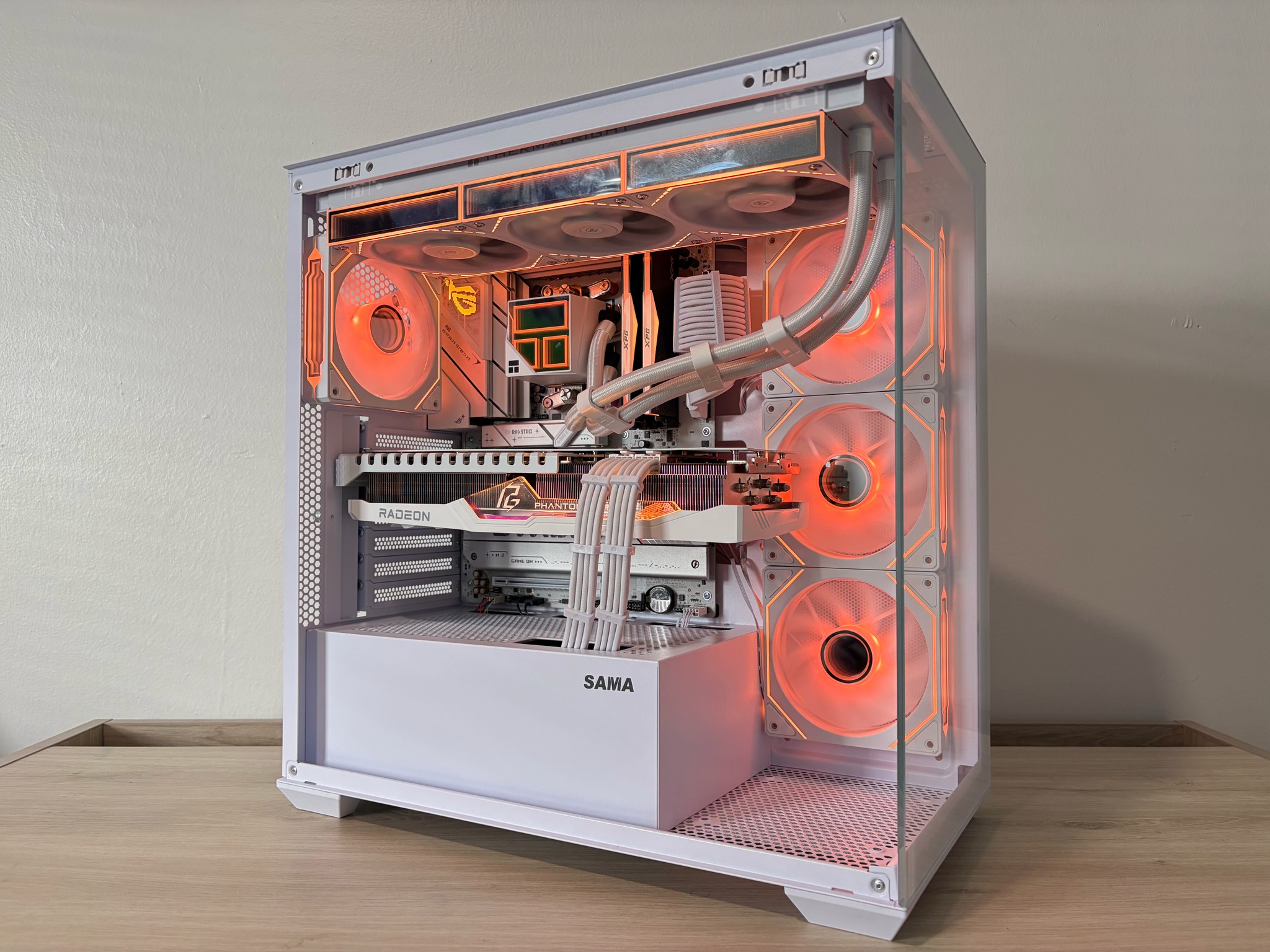 ❄️🐻‍❄️⚪Artic⚪AMD RX 7900 XT 20GB⚪AMD Ryzen 5 9600x⚪32GB DDR5⚪1TB NVME