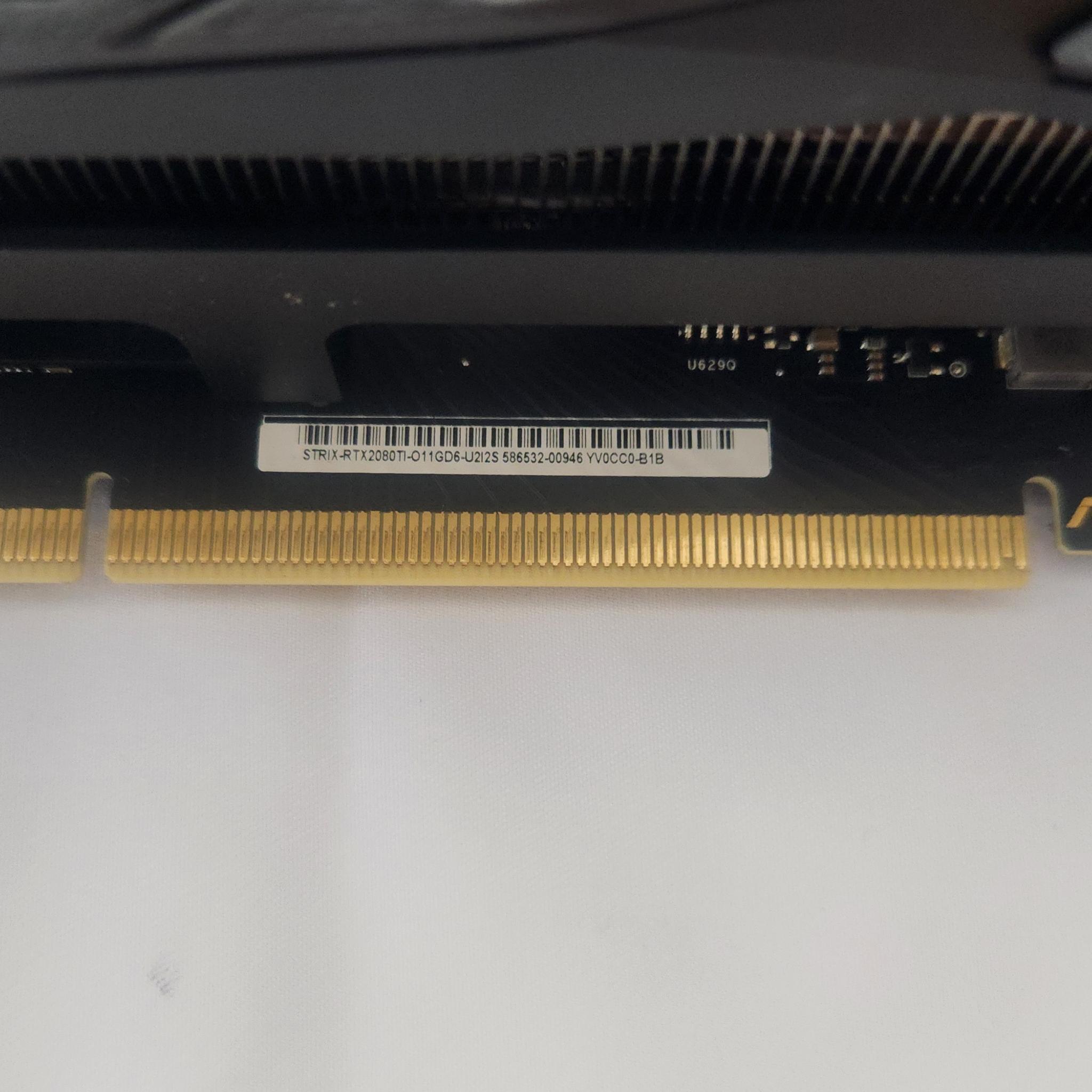 RTX 2080 Ti 11GB Asus ROG STRIX GAMING GeForce Graphics Card