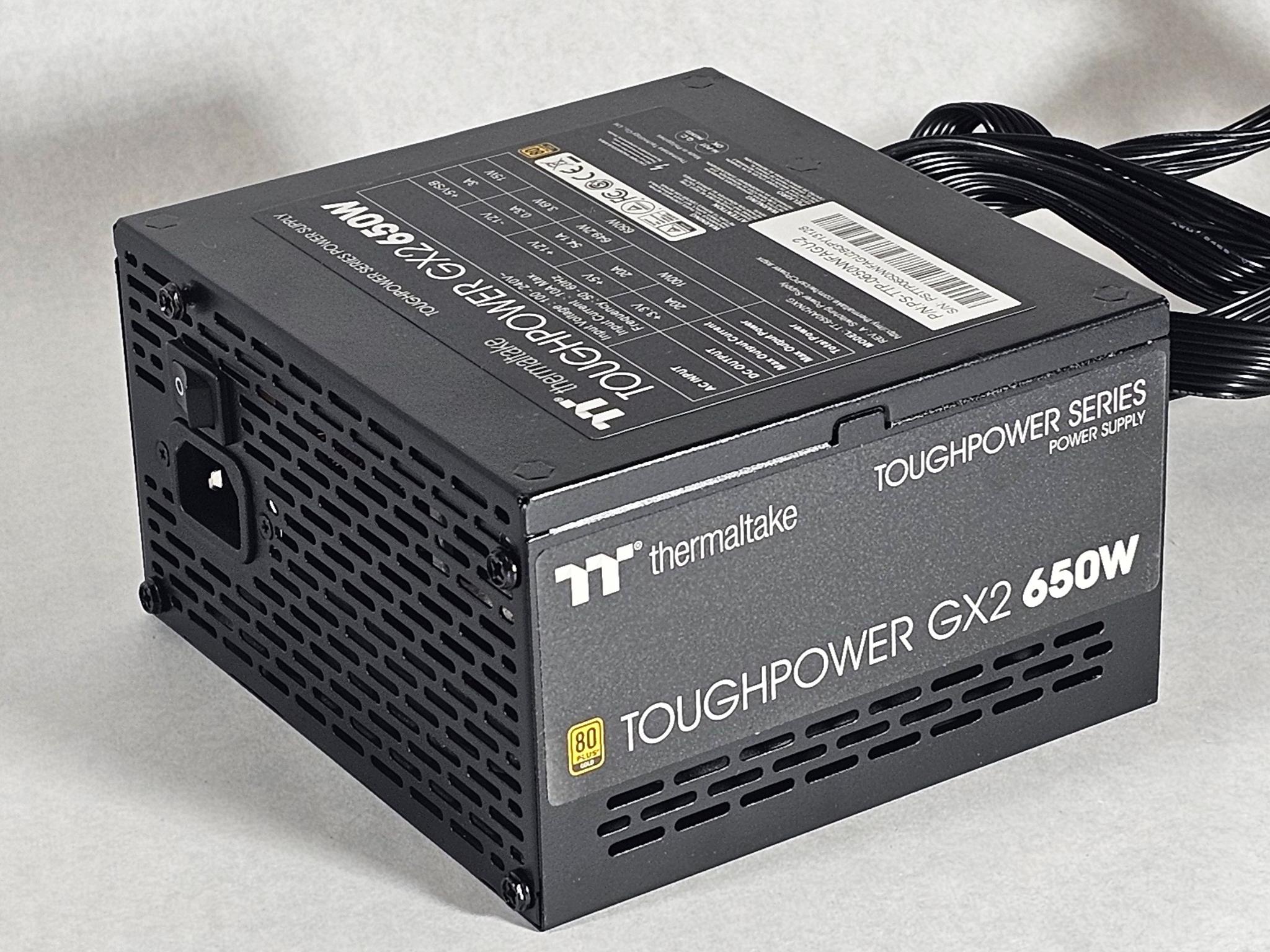 650 Watt PSU 80+ Gold Toughpower GX2 650W Power Supply