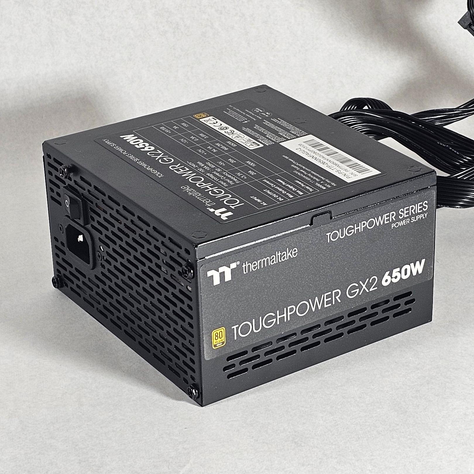 650 Watt PSU 80+ Gold Toughpower GX2 650W Power Supply