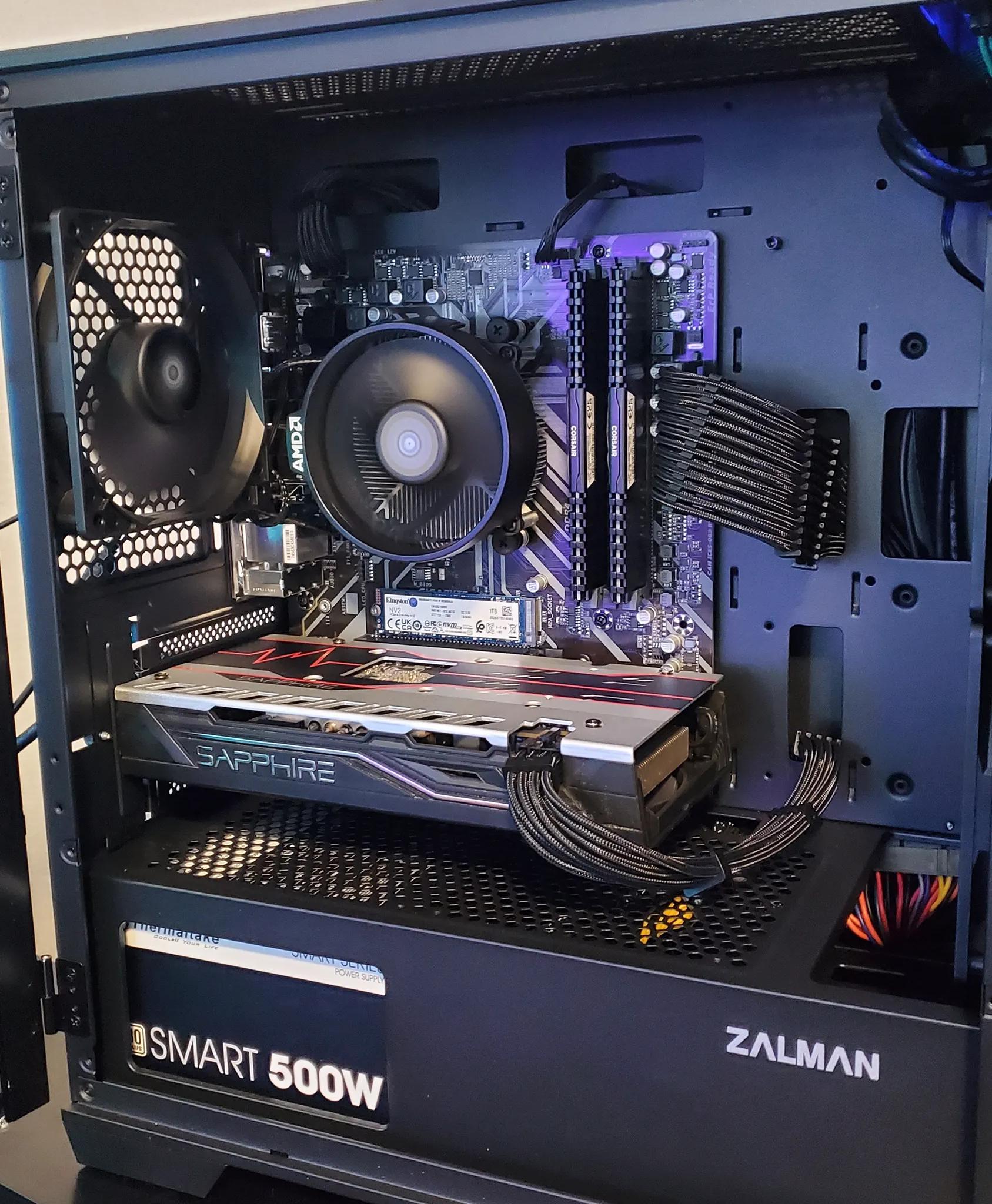 Ryzen 5 1400 RX 580 8gb