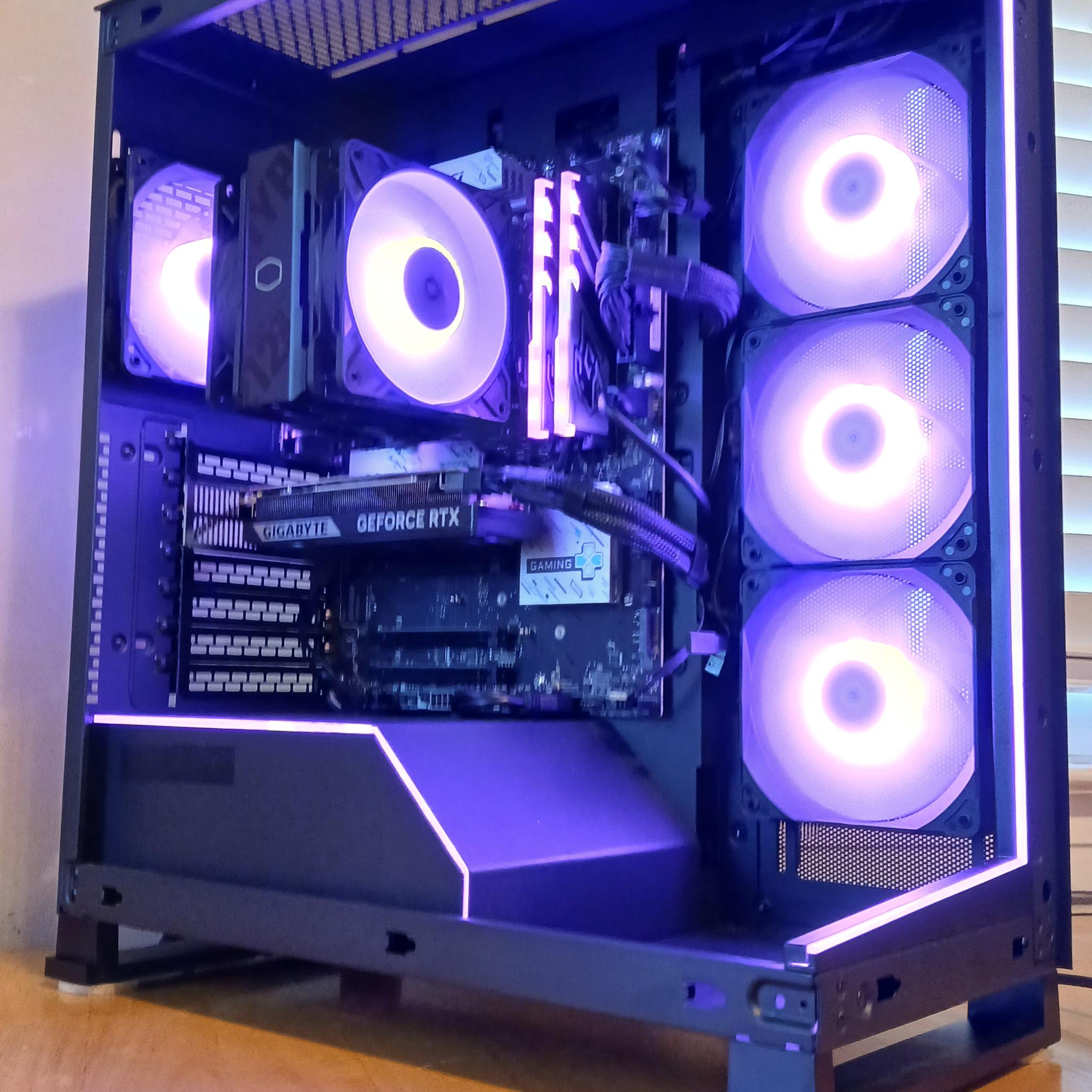 RTX 5060 | 32GB DDR5 | Ryzen 5 9600X | 1TB NVME | Win 11 PRO | Wi-Fi 7 | GAMING PC for 1080/1440P