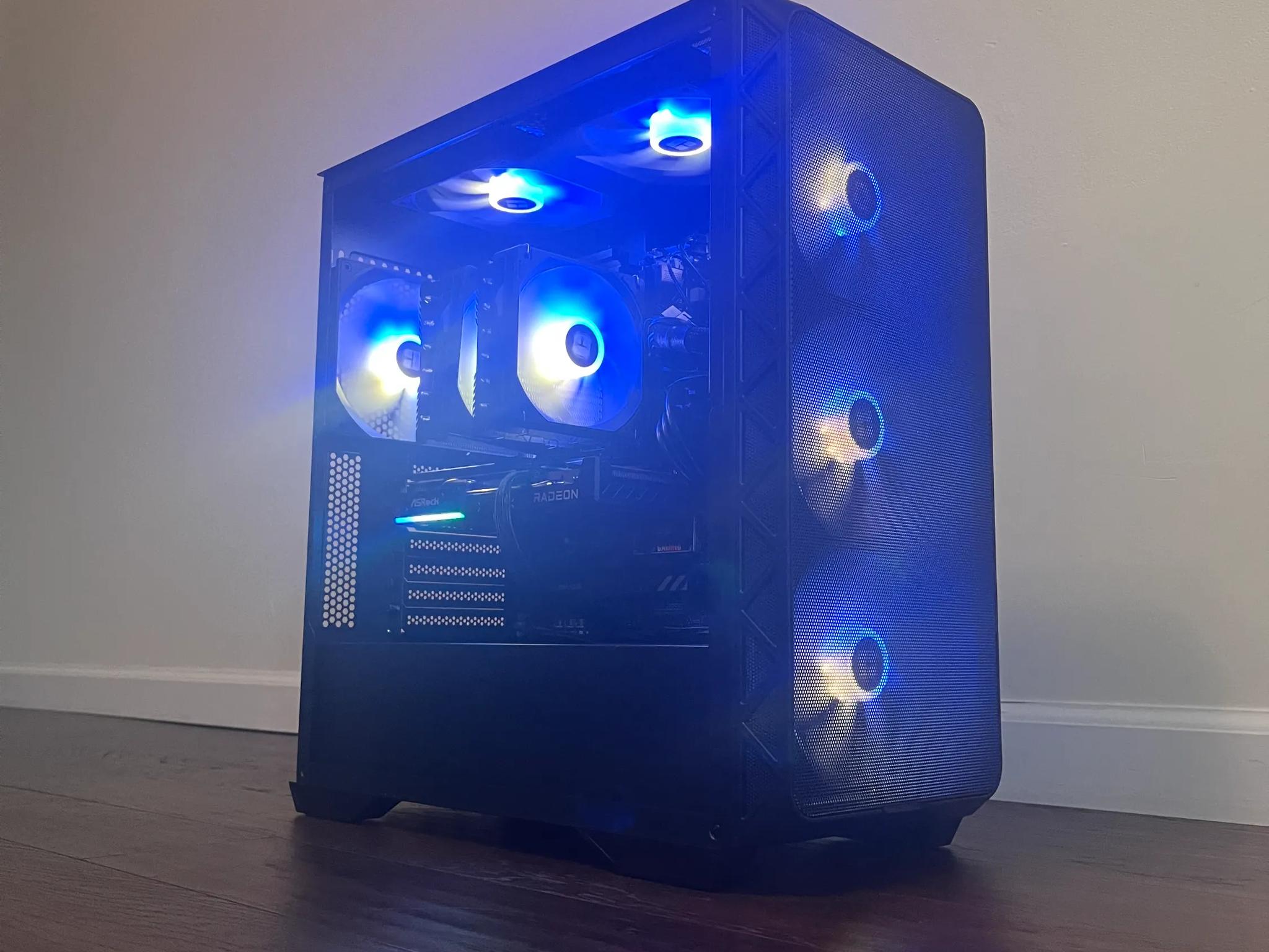 9060XT -16gb-SURROUND SOUND 7.1-Ryzen 7700X-32gb ram-2TB-WI-FI 7& Ethernet 2.5g FULLY ARG...