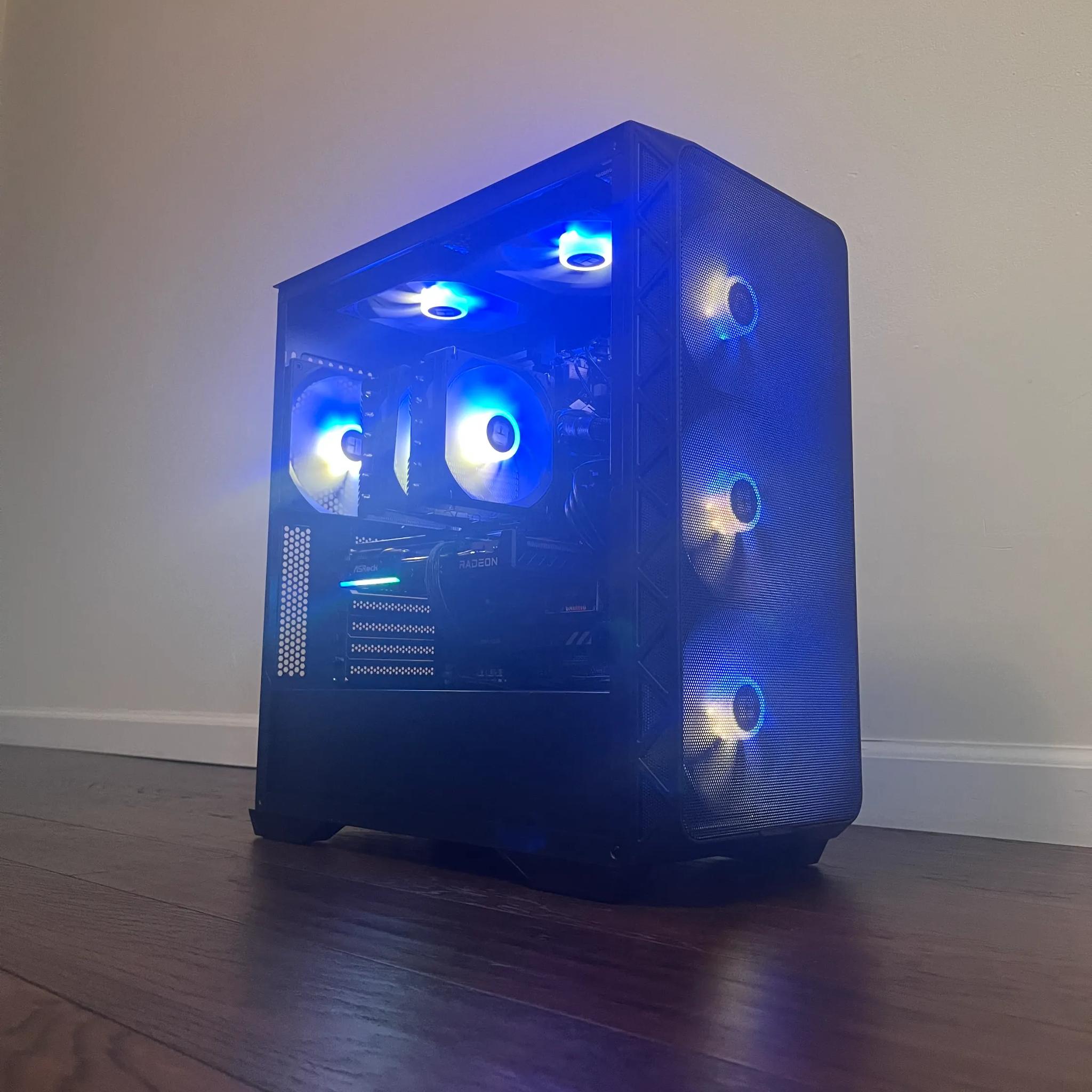9060XT -16gb-SURROUND SOUND 7.1-Ryzen 7700X-32gb ram-2TB-WI-FI 7& Ethernet 2.5g FULLY ARG...