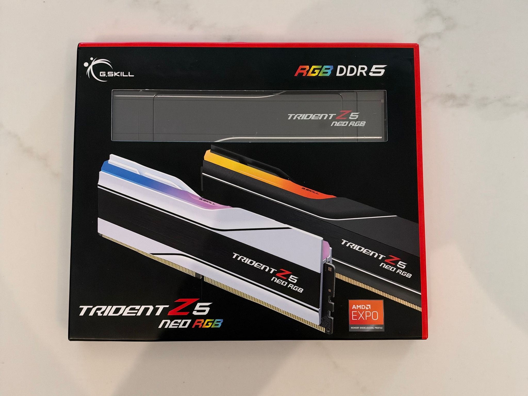G.Skill Trident Z5 Neo RGB 32GB (2x16GB) DDR5 6000 CL30 AMD EXPO - Brand New Sealed