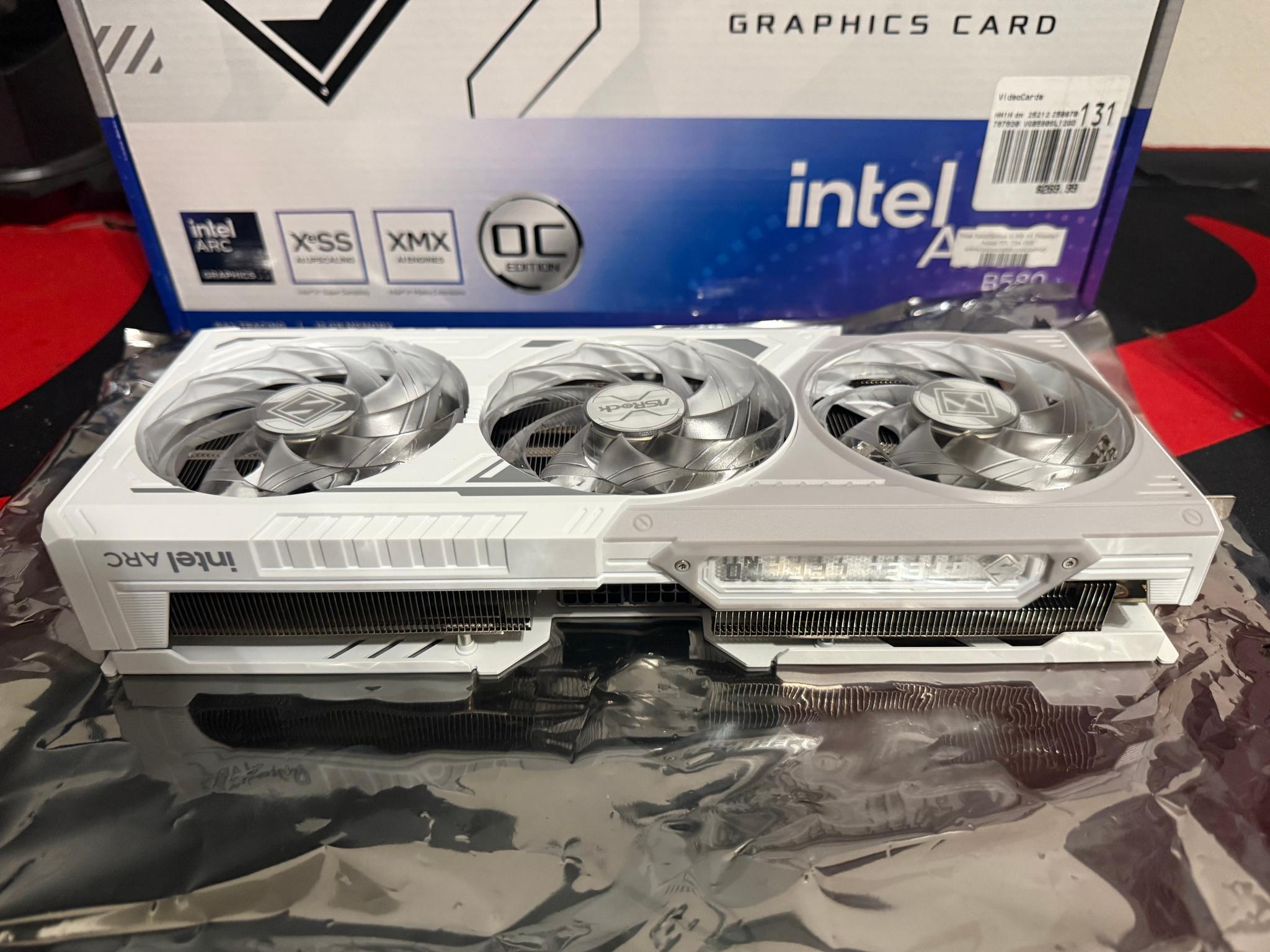 Intel Arc B580 ASRock Steel Legend 12GB VRAM