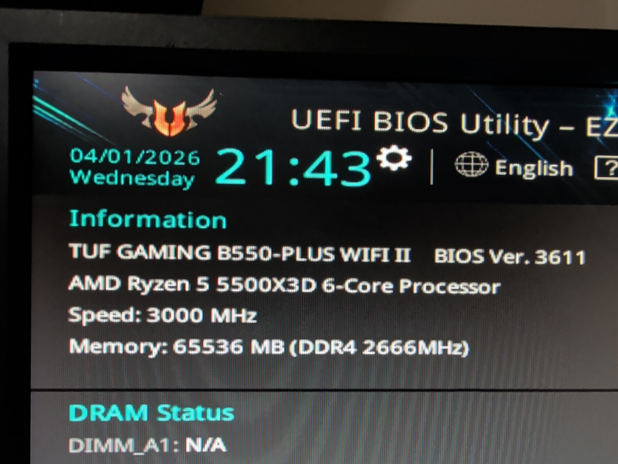 Reserved for Promised-Jawa] AMD Ryzen 5 5500X3D CPU Only