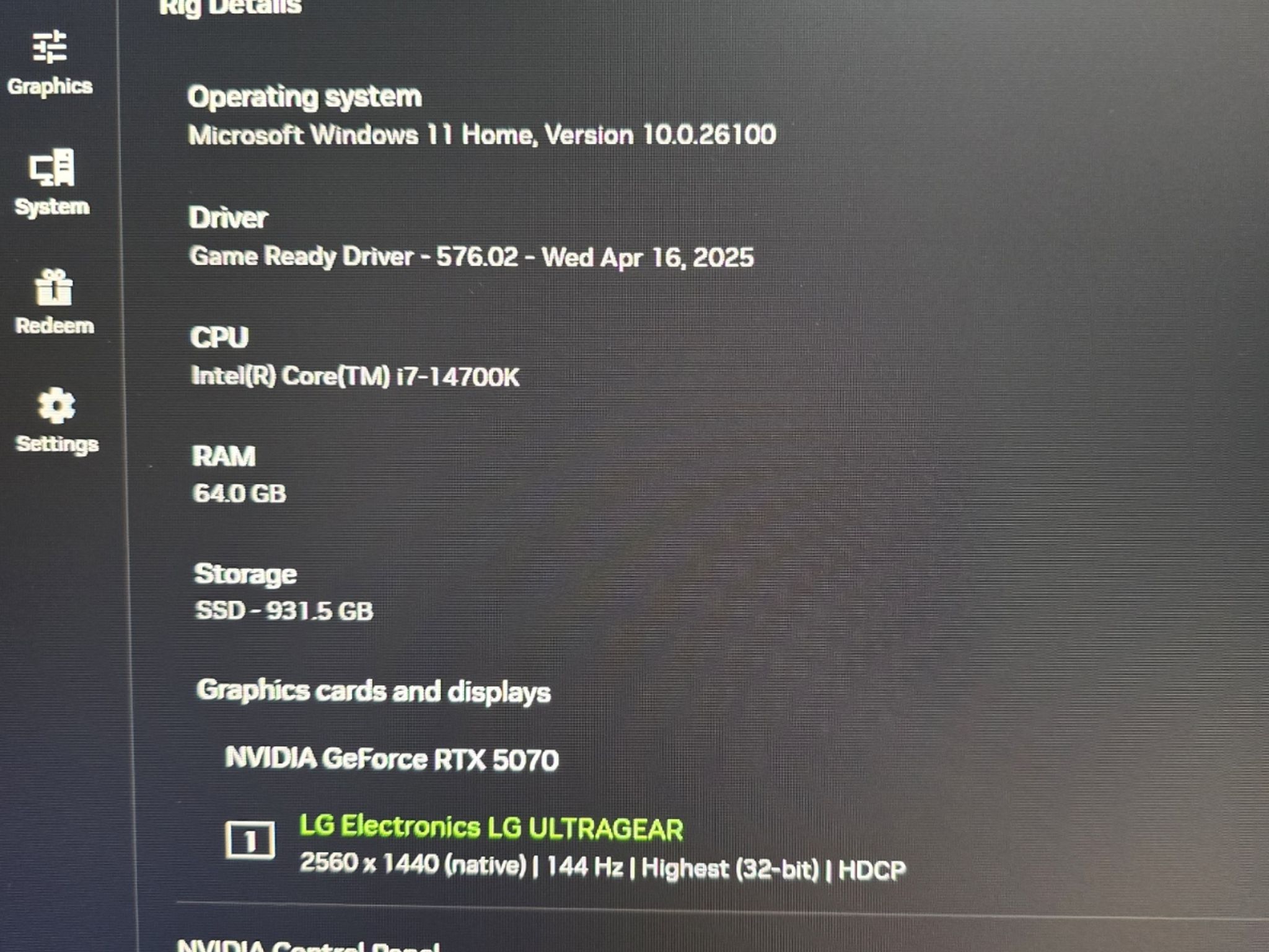5070 / I7 14700k Battle Blue