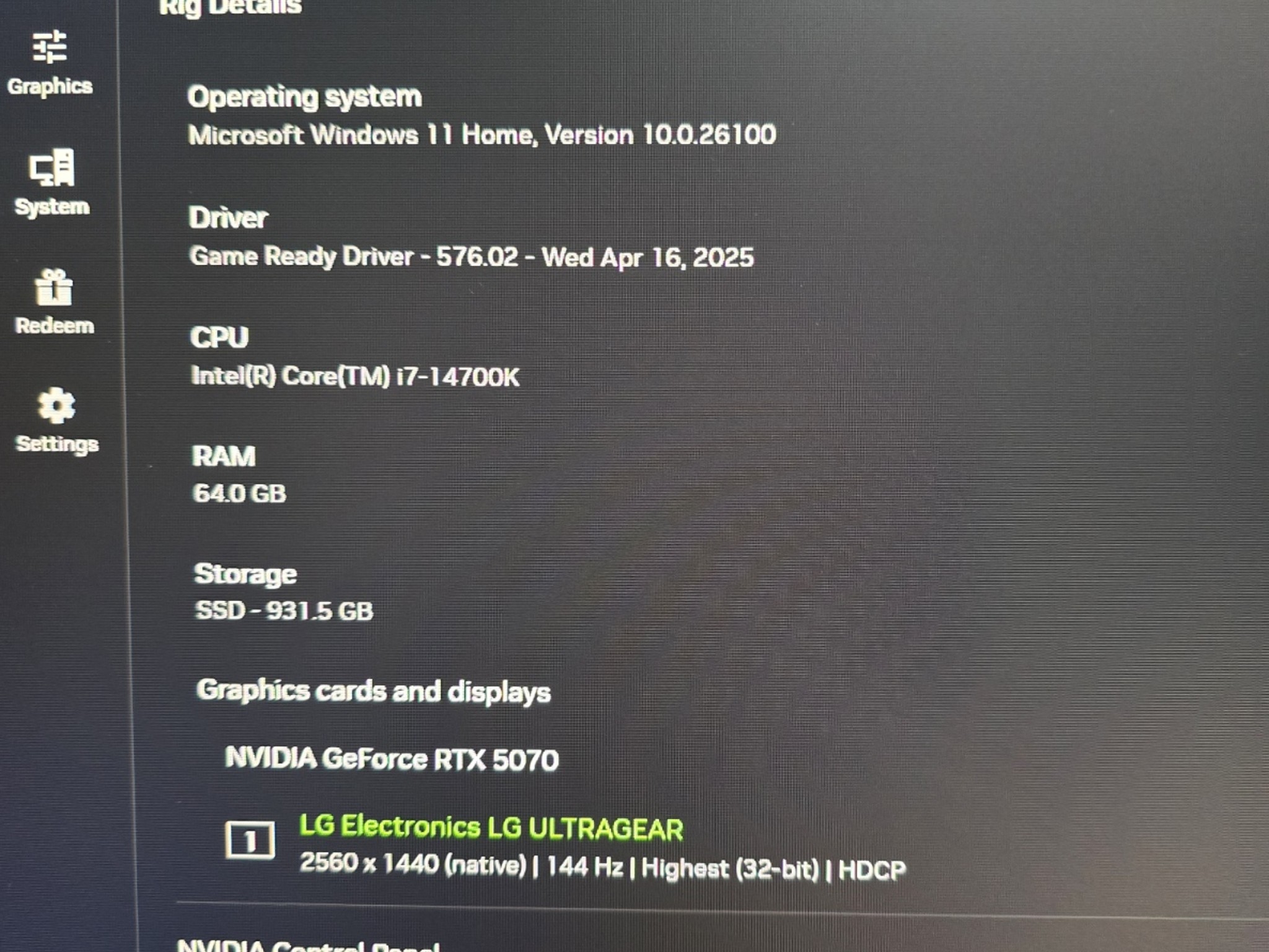 5070 / I7 14700k Battle Blue