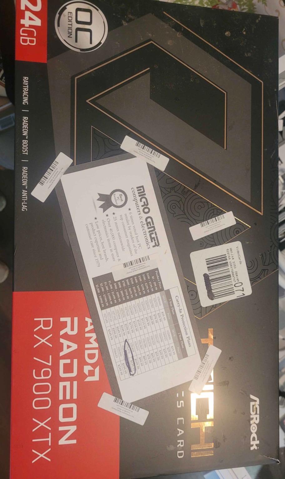 ASRock Radeon RX 7900 XTX Taichi oc 24 gb GDDR6