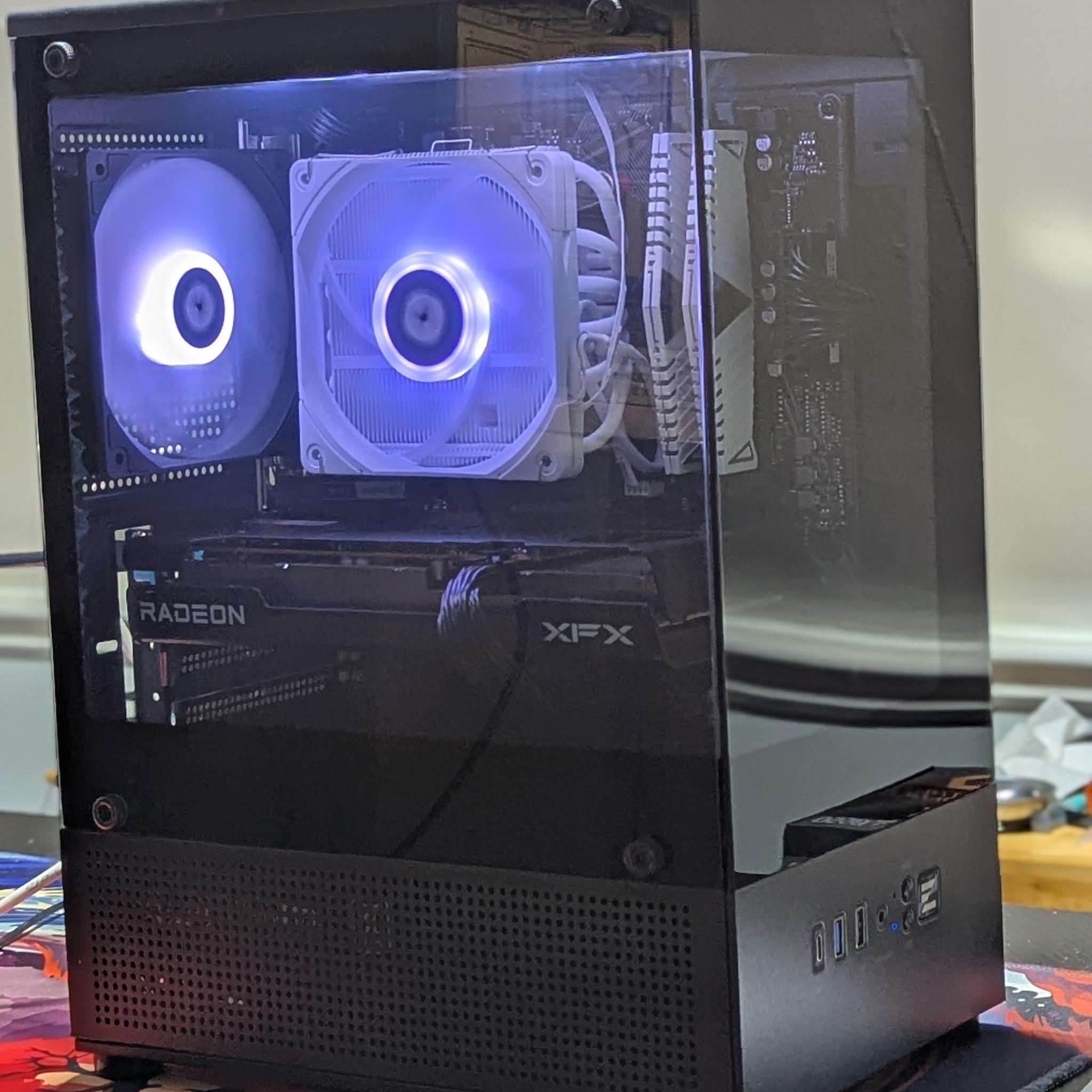 GAMING PC|AMD RYZEN 7 3800X|16GB DDR4 3200|512GB SSD|XFX RADEON RX 6600 8GB|WINDOWS 11 HOME ACTIVE