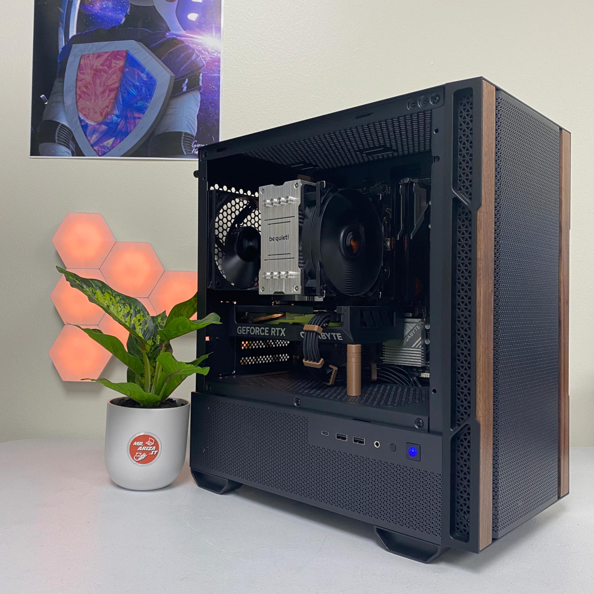 🌿🎮 TimberForce Gaming PC - Ryzen 5 7600 / 32GB DDR5/ 1TB / RTX 4060🌿🎮