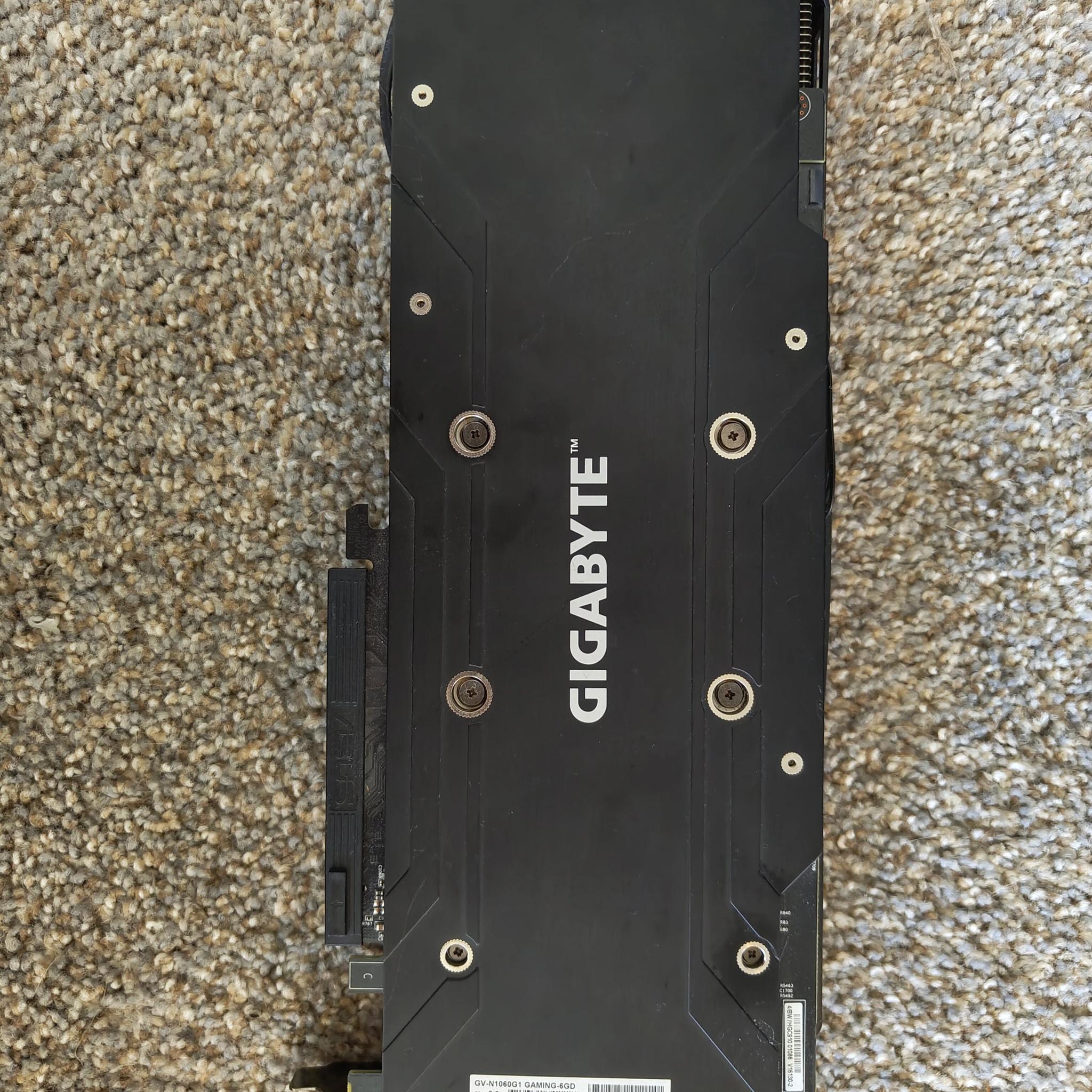 LIKE NEW Gigabyte GTX 1060 6GB