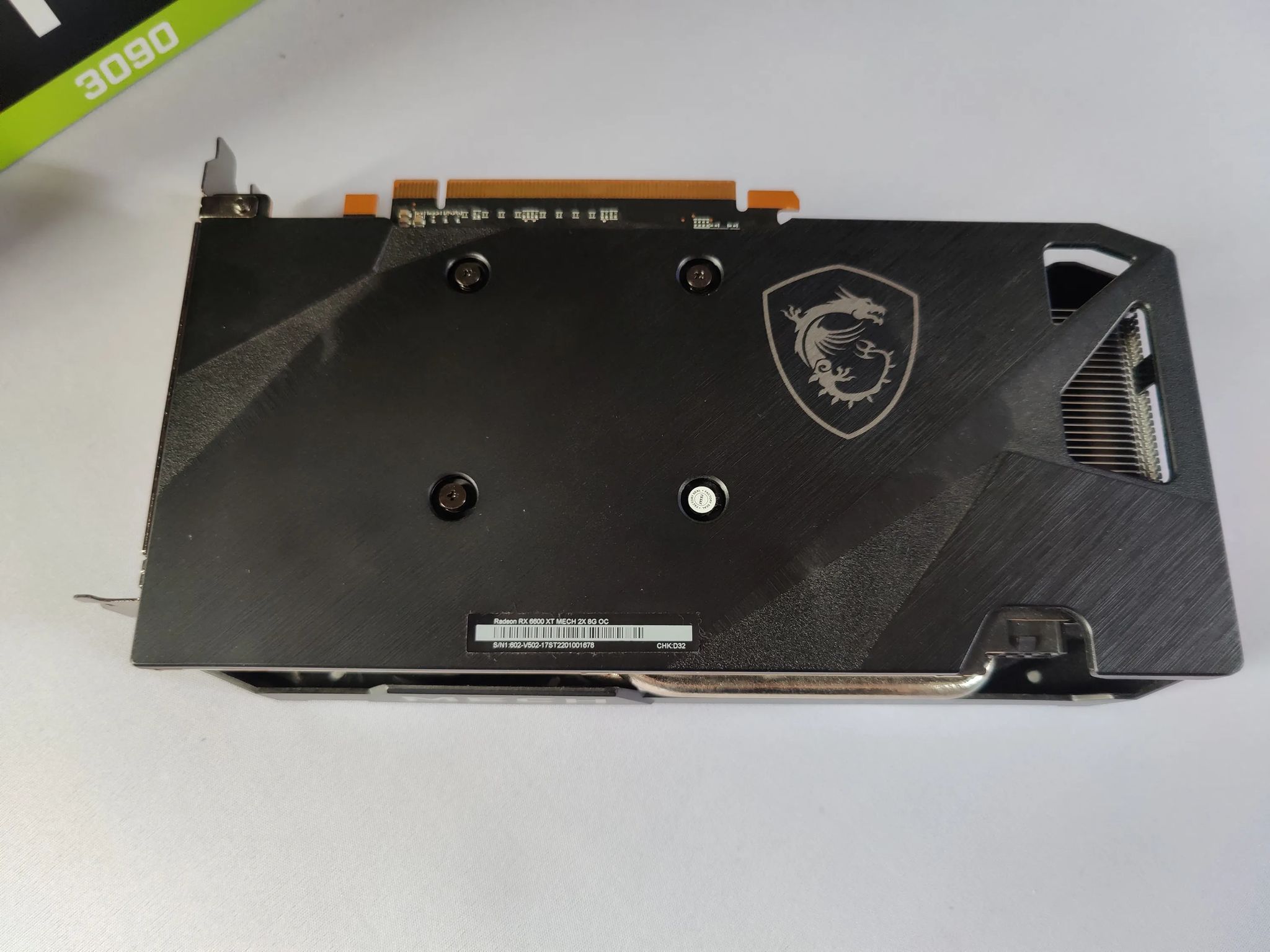 MSI Radeon RX 6600 XT Mech OC GPU 