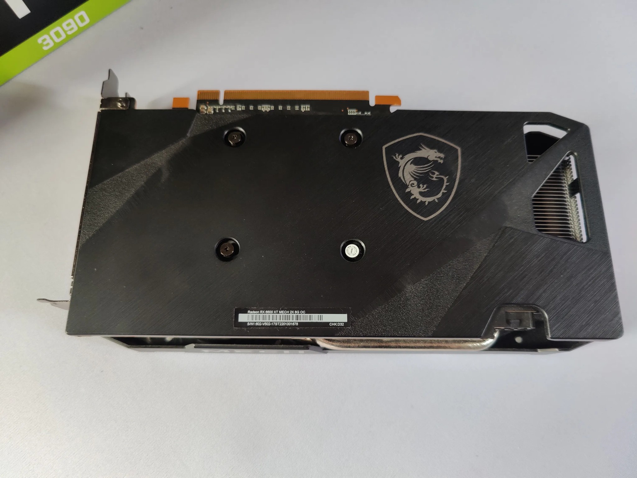 MSI Radeon RX 6600 XT Mech OC GPU 