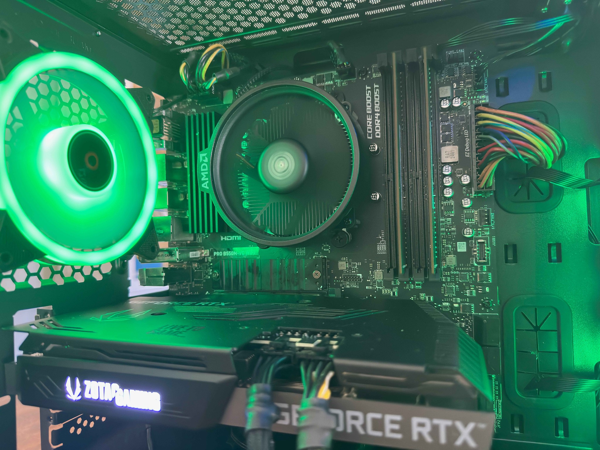 GeForce RTX 3070 Custom Gaming PC | Ryzen 5 5500 | 512GB SSD | 16GB ram | WiFi | RGB