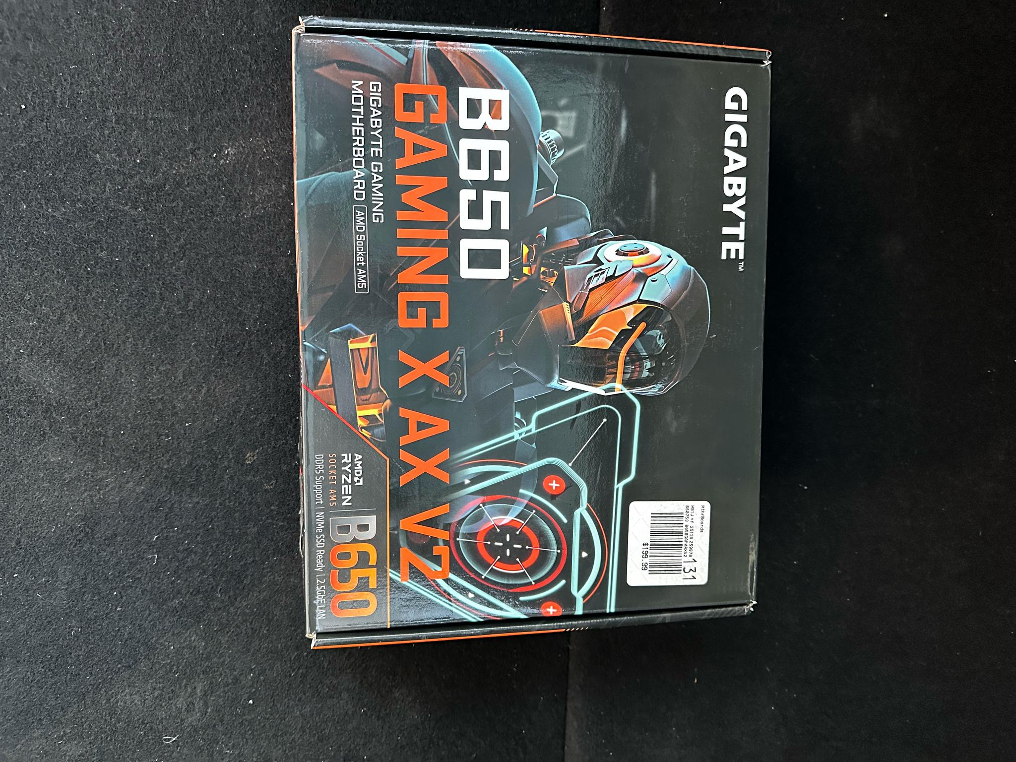 Gigabyte B650 Gaming x AX V2 ATX Motherboard (tested, works)