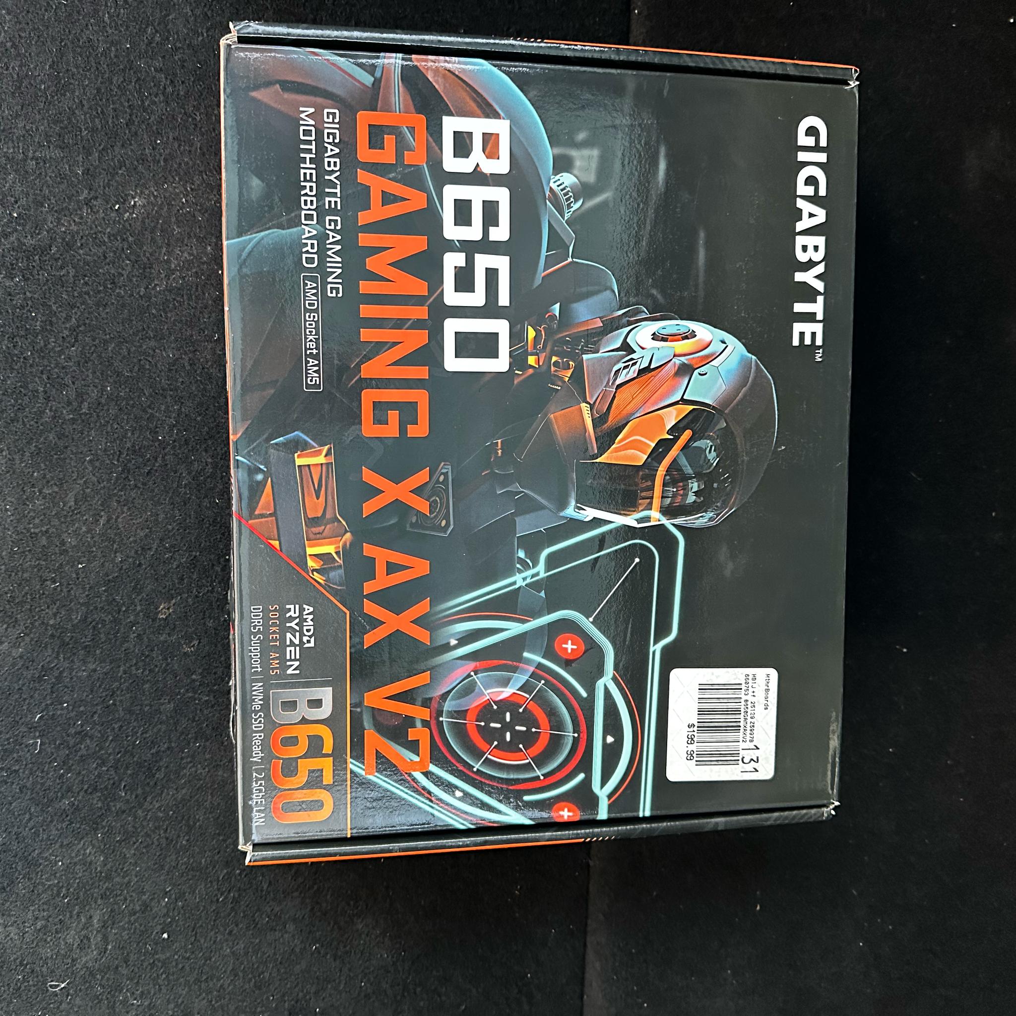Gigabyte B650 Gaming x AX V2 ATX Motherboard (tested, works)
