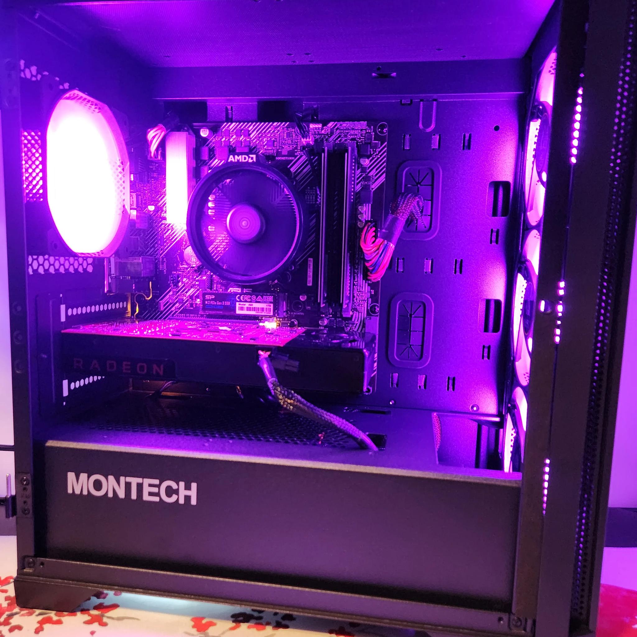 Budget Baller Gaming RIG Ryzen 5 3600 / 16GB DDR4/ 1TB SSD / RX570 8GB