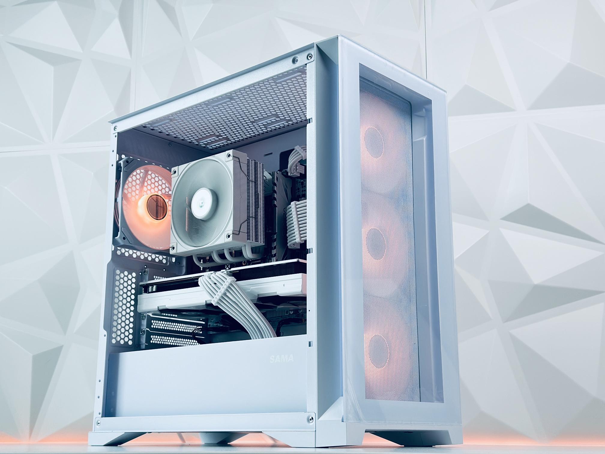 🤍🏔️Alaska🏔️❄️Gaming PC❄️AMD RX VEGA 56 8GB❄️Intel i7 5820K 6 core❄️16GB DDR4❄️500GB NVME SSD