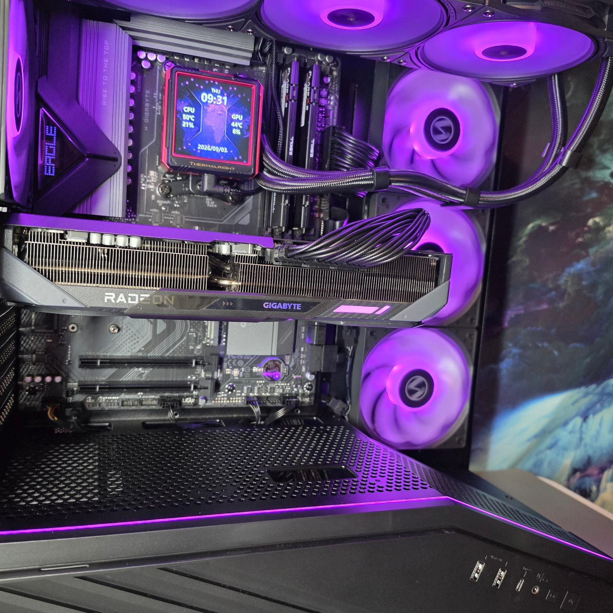 Gigabyte RX 9070 XT 16GB + Ryzen 7800x3d PC Build #70