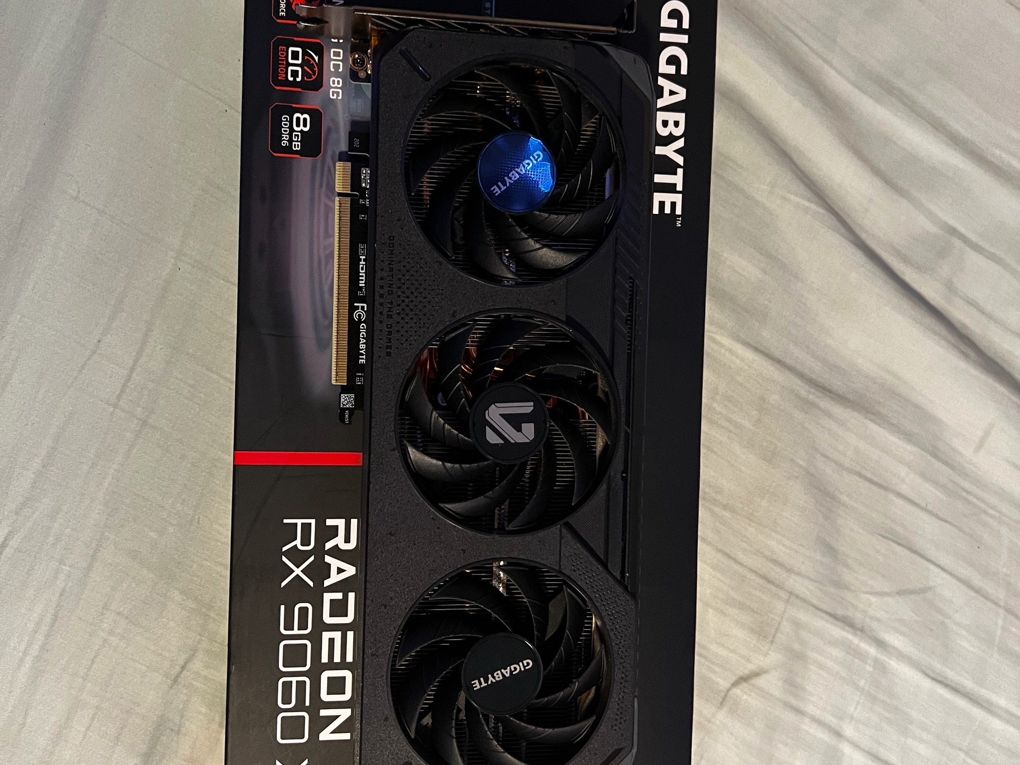 gigabyte 9060xt 8gb like new