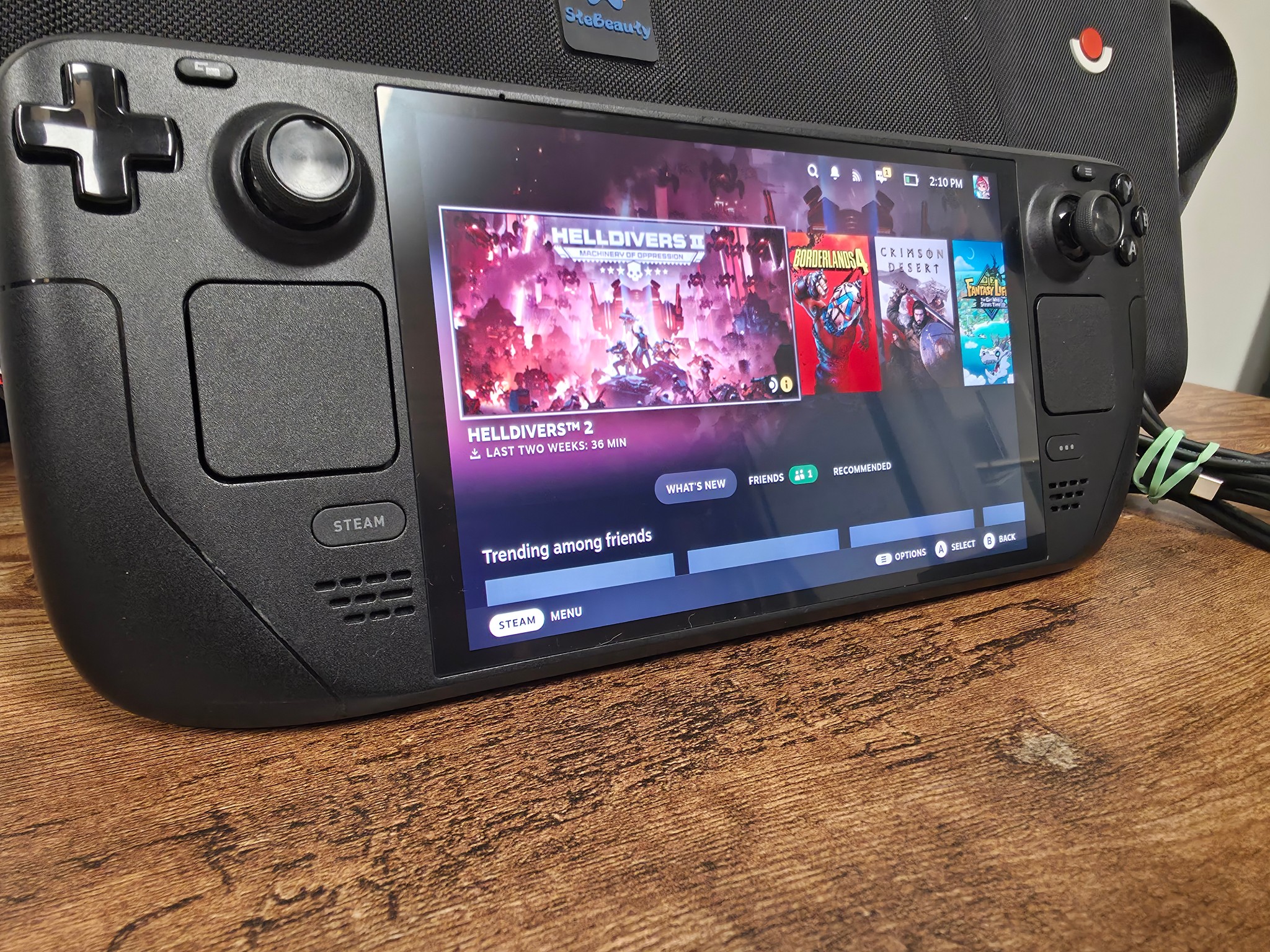 Like New Steam Deck OLED 1TB W/ Dock, Charger and 2 cases