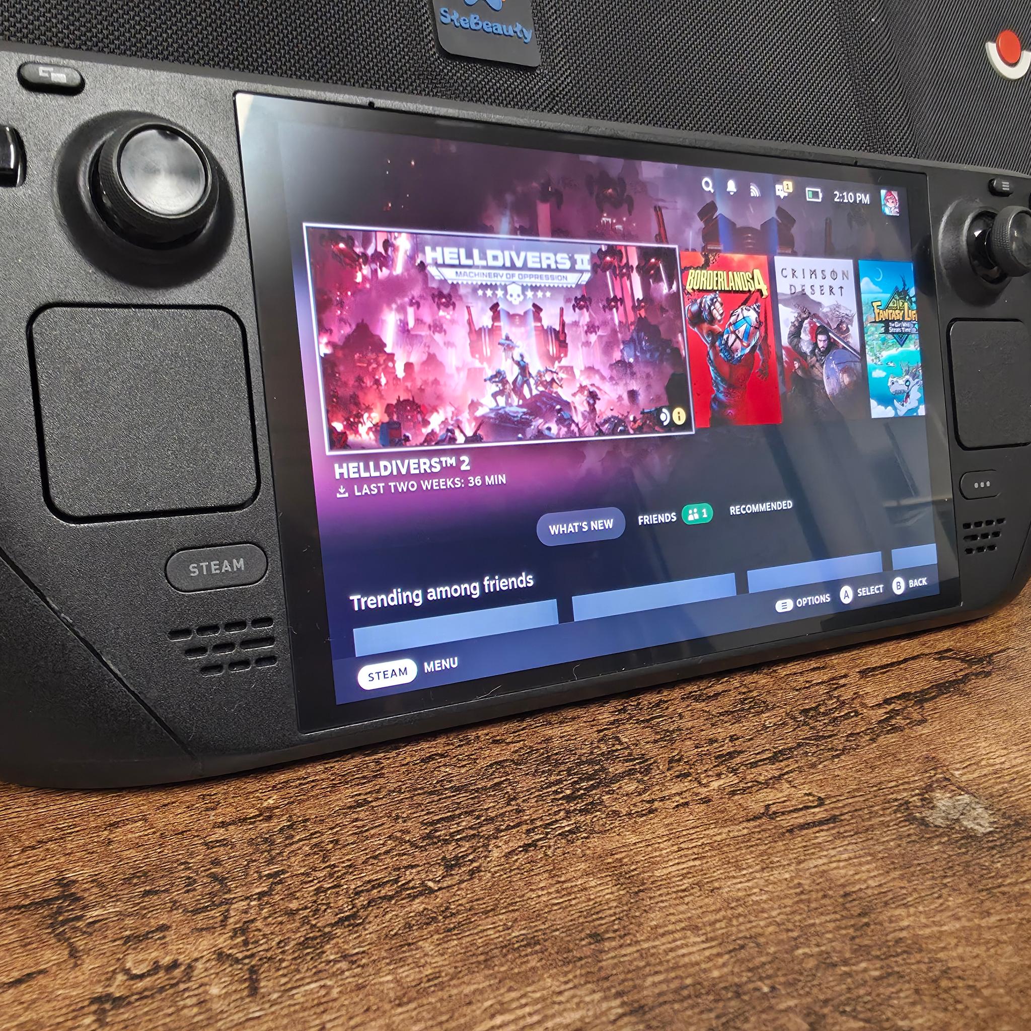 Like New Steam Deck OLED 1TB W/ Dock, Charger and 2 cases
