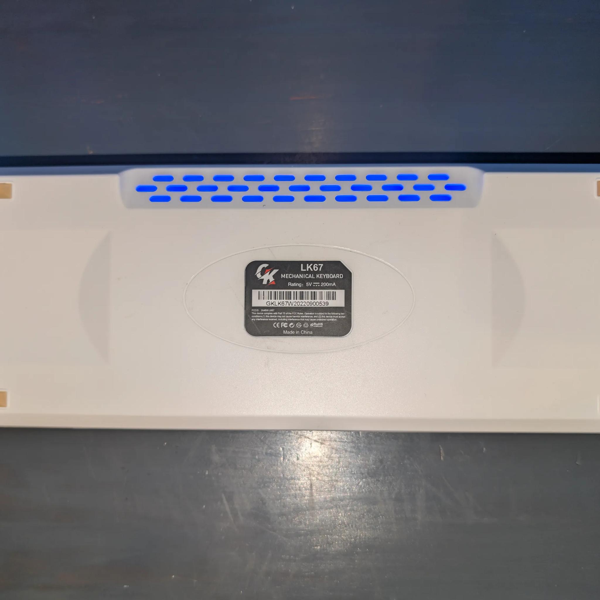 Custom Built LK67 Keyboard