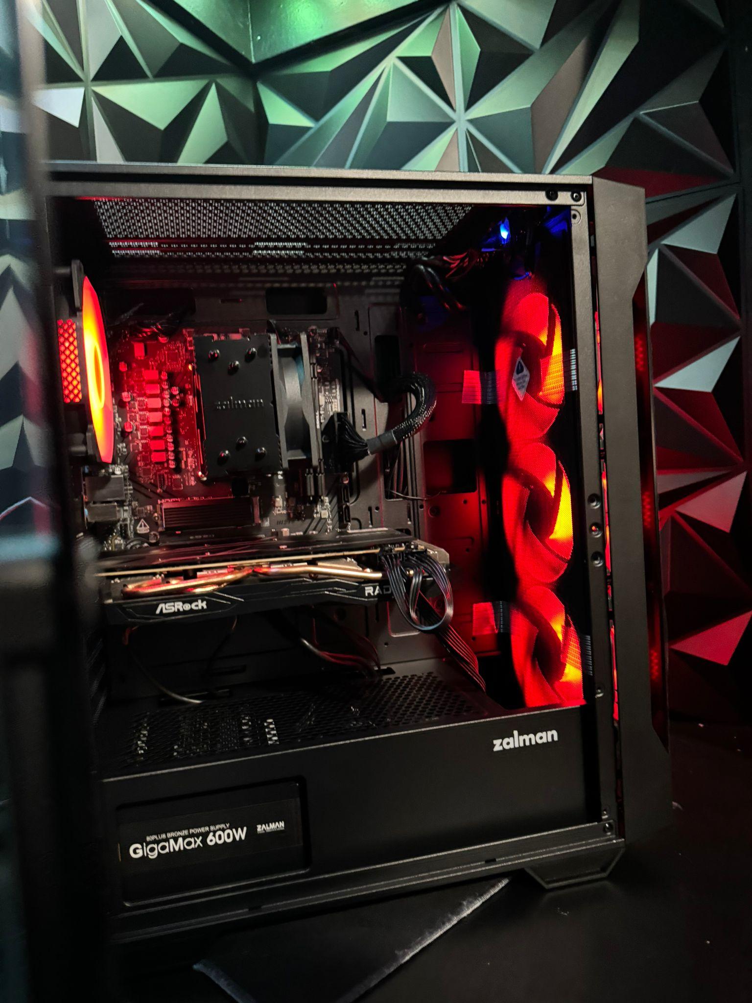 🟥🩸Red Leader🟥🩸1440P Gaming Ryzen 5 7600| RX 6700XT 12 GB| 32 GB DDR5| 1 TB NVMe