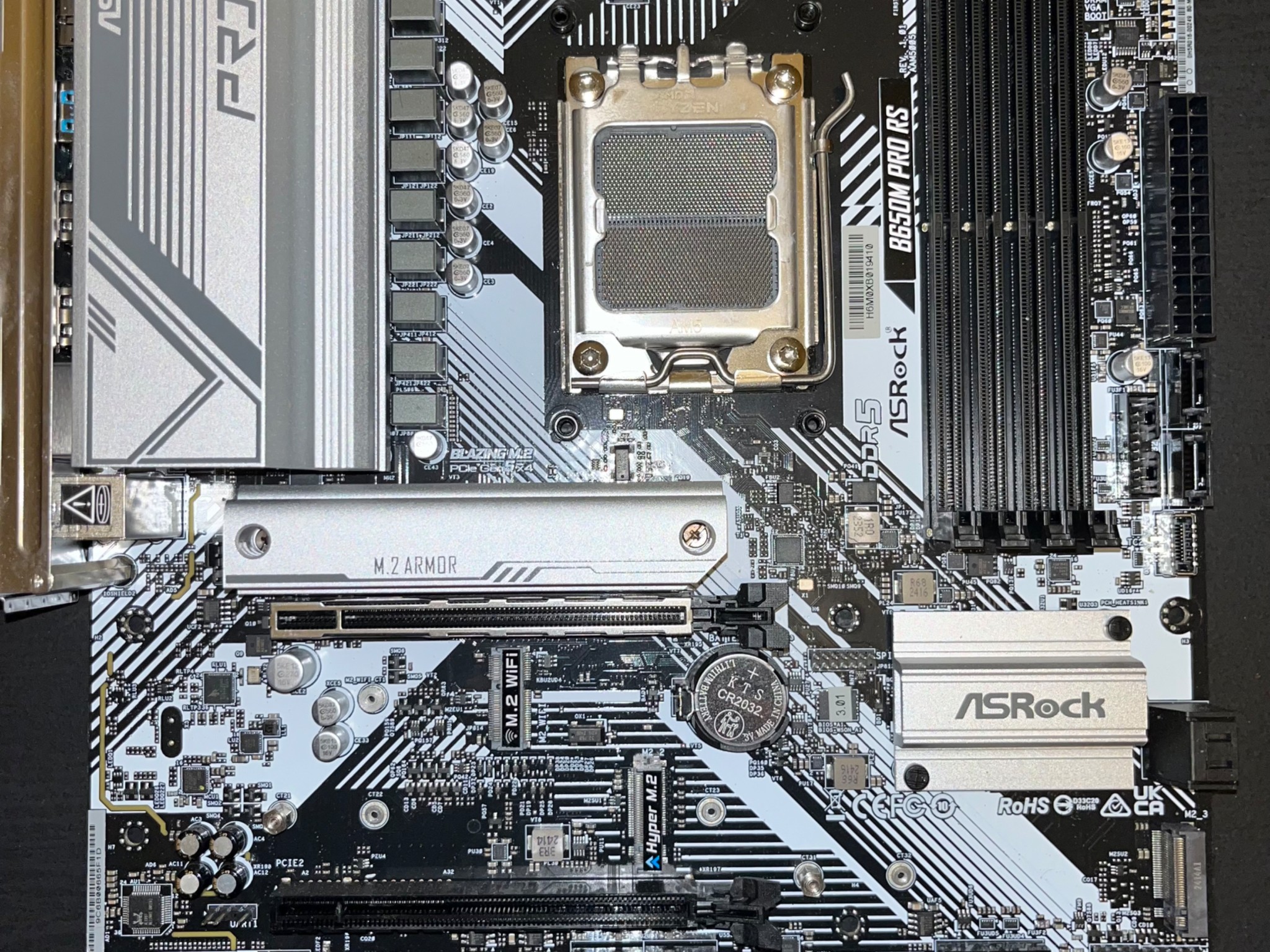 ASROCK B650M PRO RS non WiFi