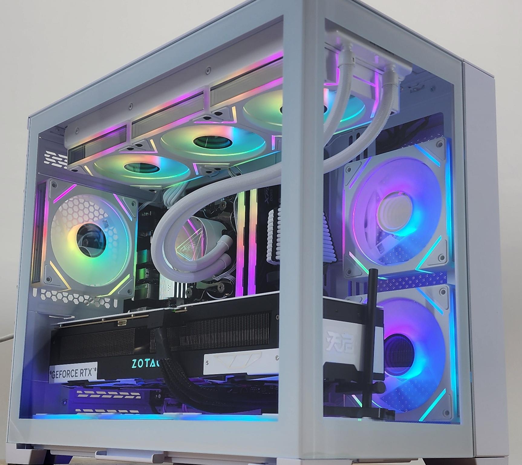 Gaming PC Ryzen 7 7800X3D 32GB RAM 2TB SSD RTX 5070 Ti 16GB Windows 11 Computer