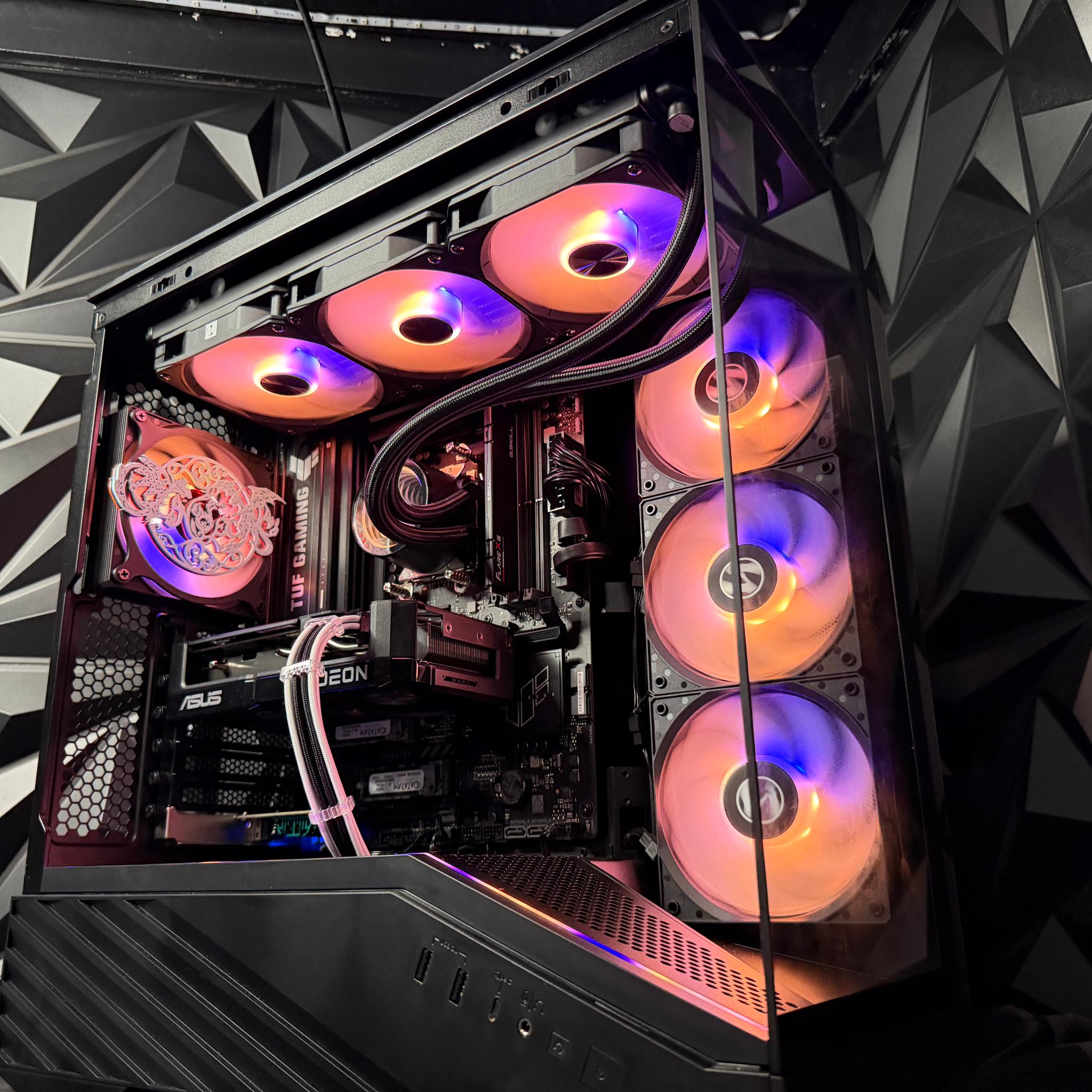 🔥🐉 XY GAMER 🐉🔥Ryzen 5 7600X3D| 9060XT 16 GB | 1.5 TB NVMe| 16 GB DDR5| 650W Gold PSU