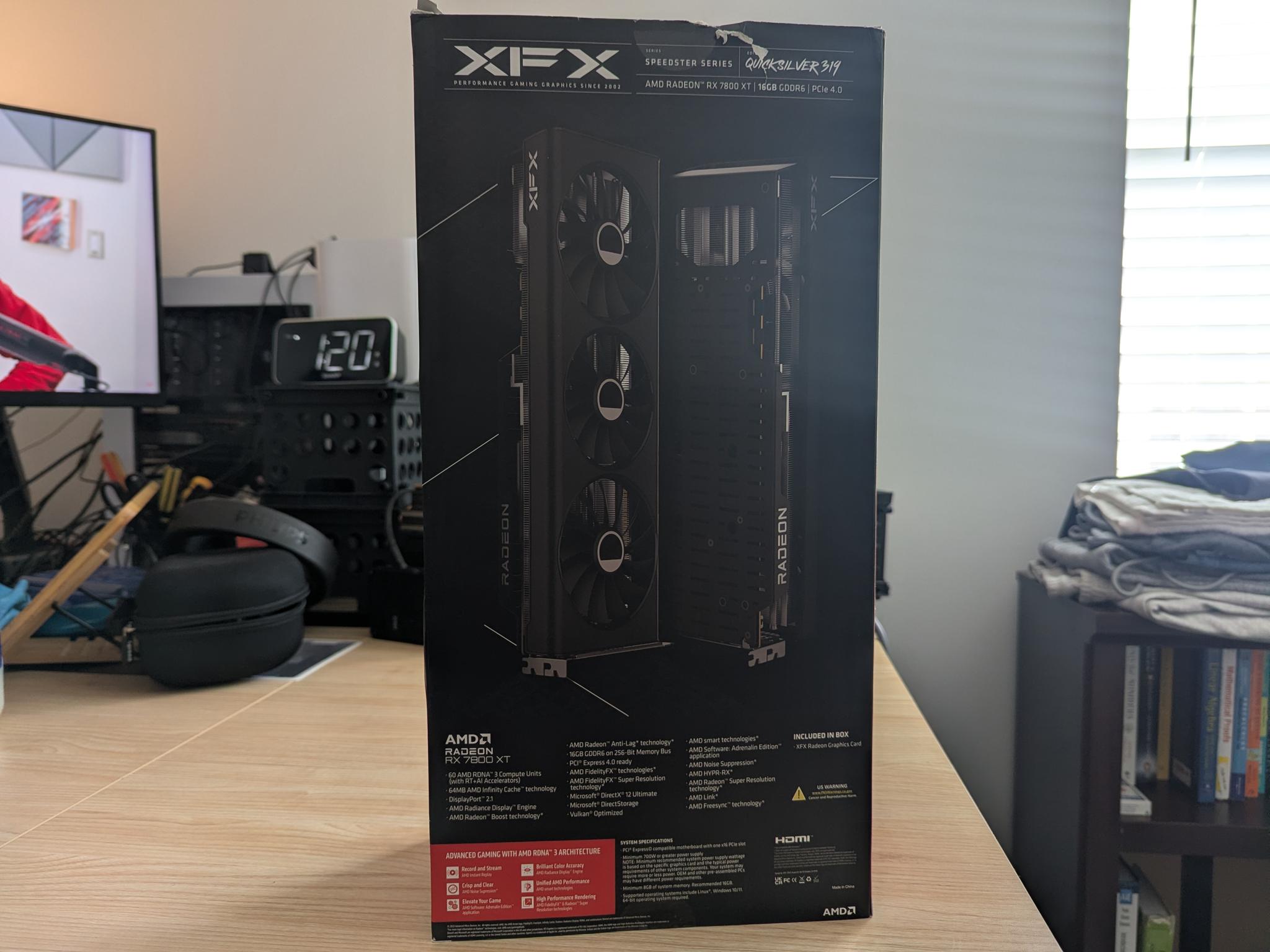 7800 XT (XFX SPEEDSTER QICK319 Radeon RX 7800 XT)
