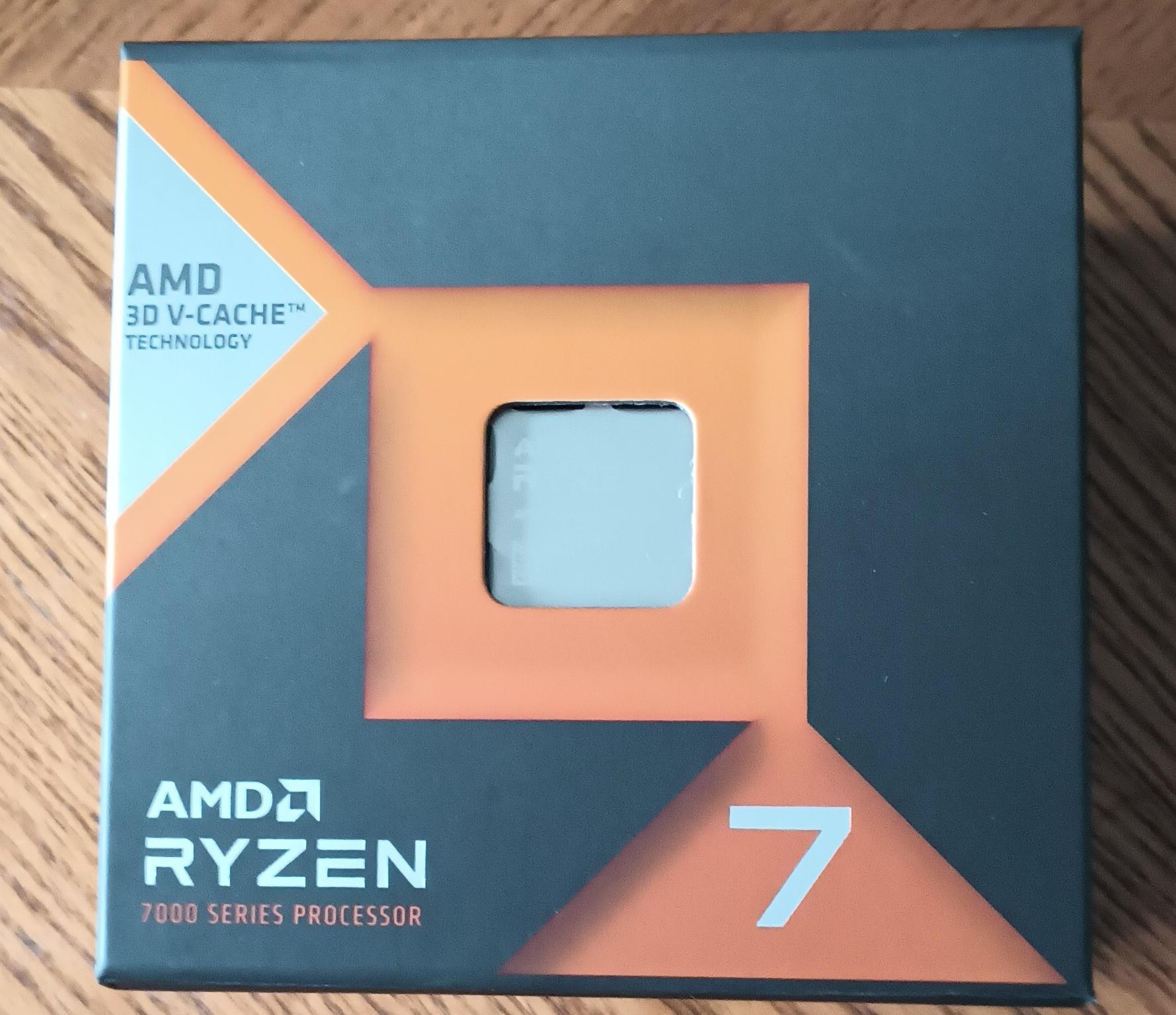 AMD Ryzen 7 7800X3D *see description*
